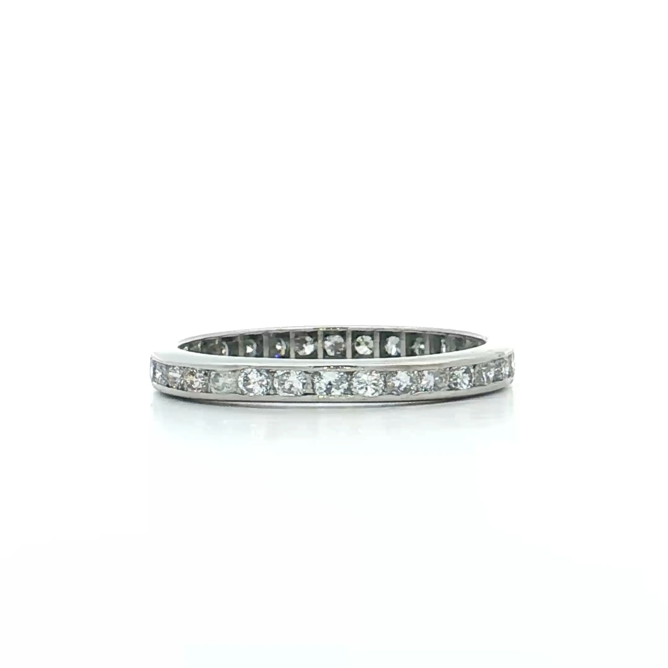 .64 Diamond Eternity Wedding Band in Platinum - Image 4