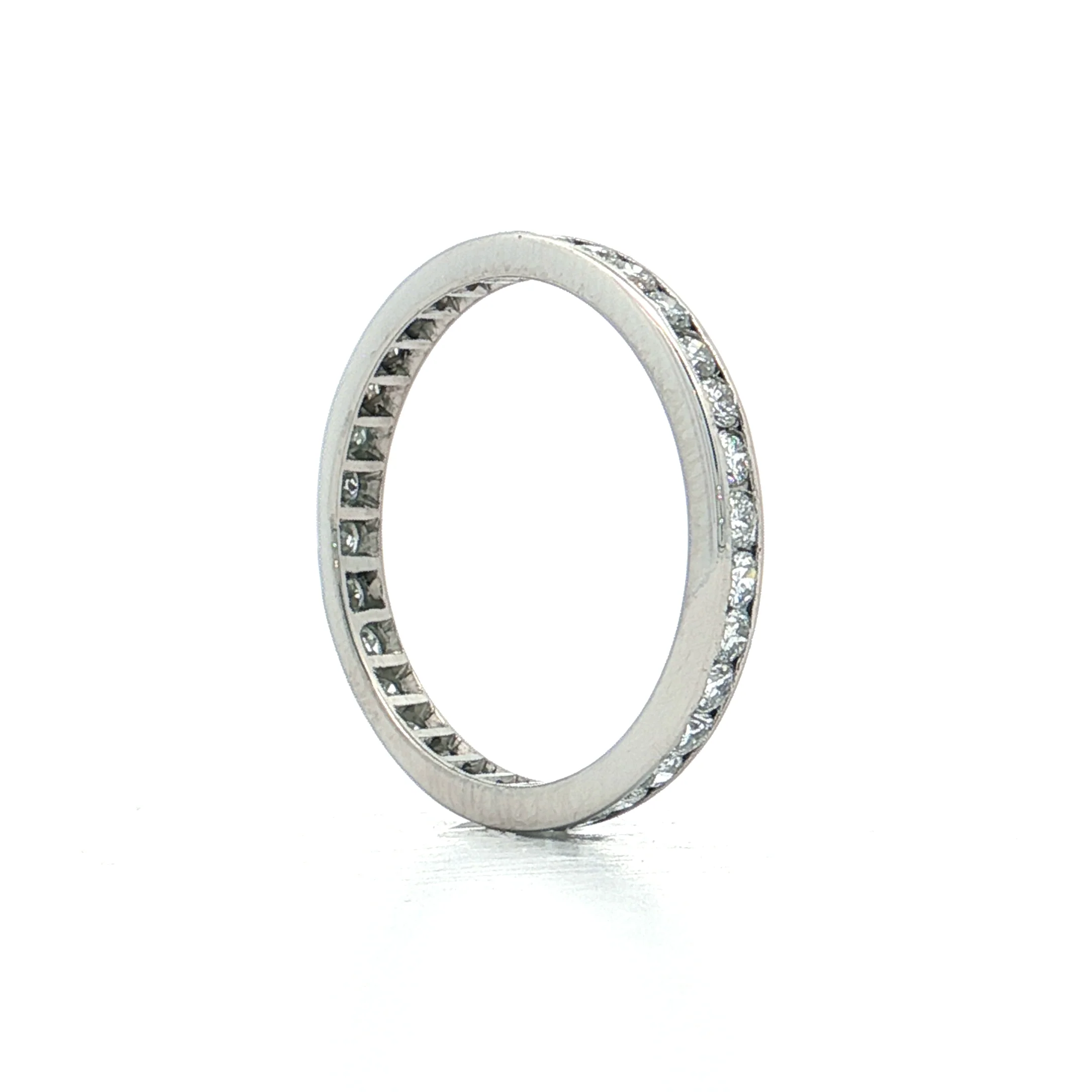 .64 Diamond Eternity Wedding Band in Platinum - Image 6