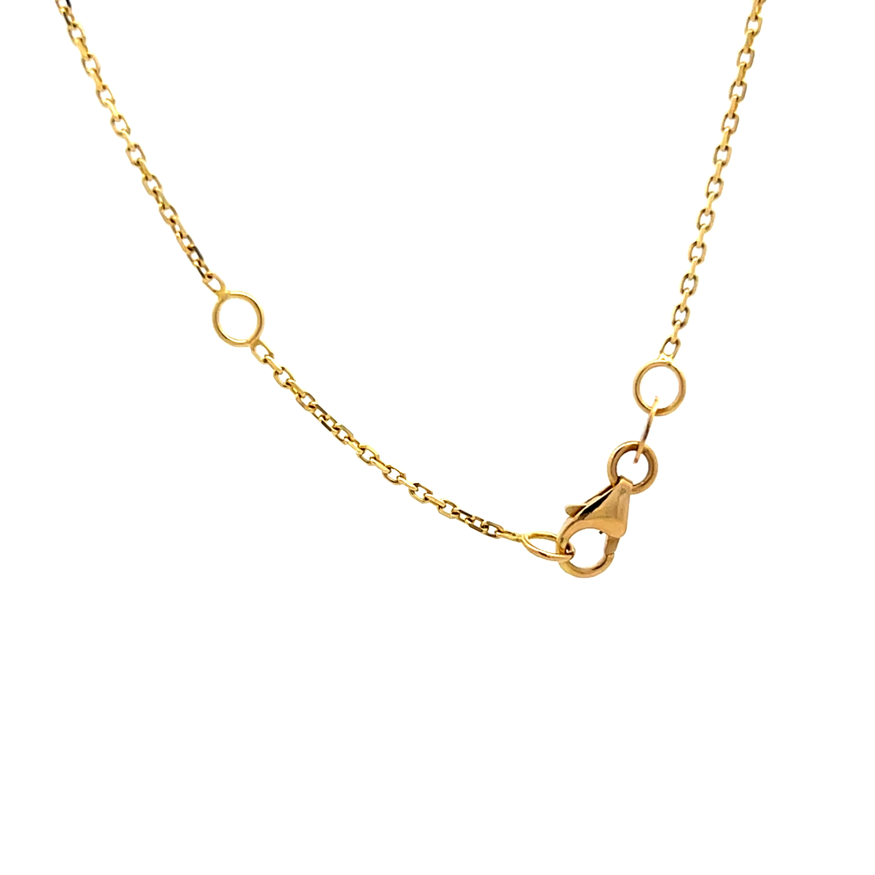 .65 Fancy Yellow Heart Diamond in 18k Yellow Gold - Image 4