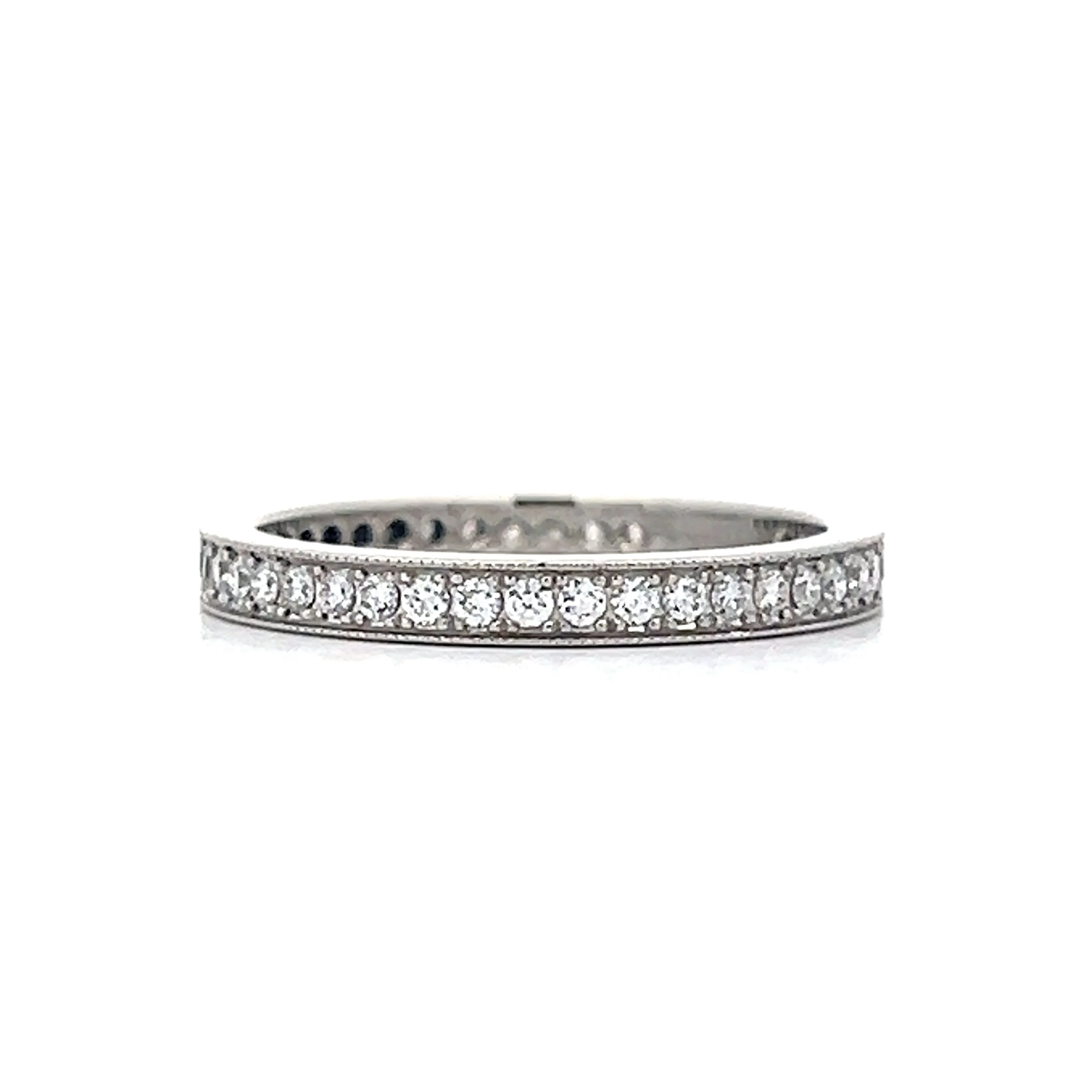 .66 Channel Set Diamond Wedding Band in Platinum - Image 3