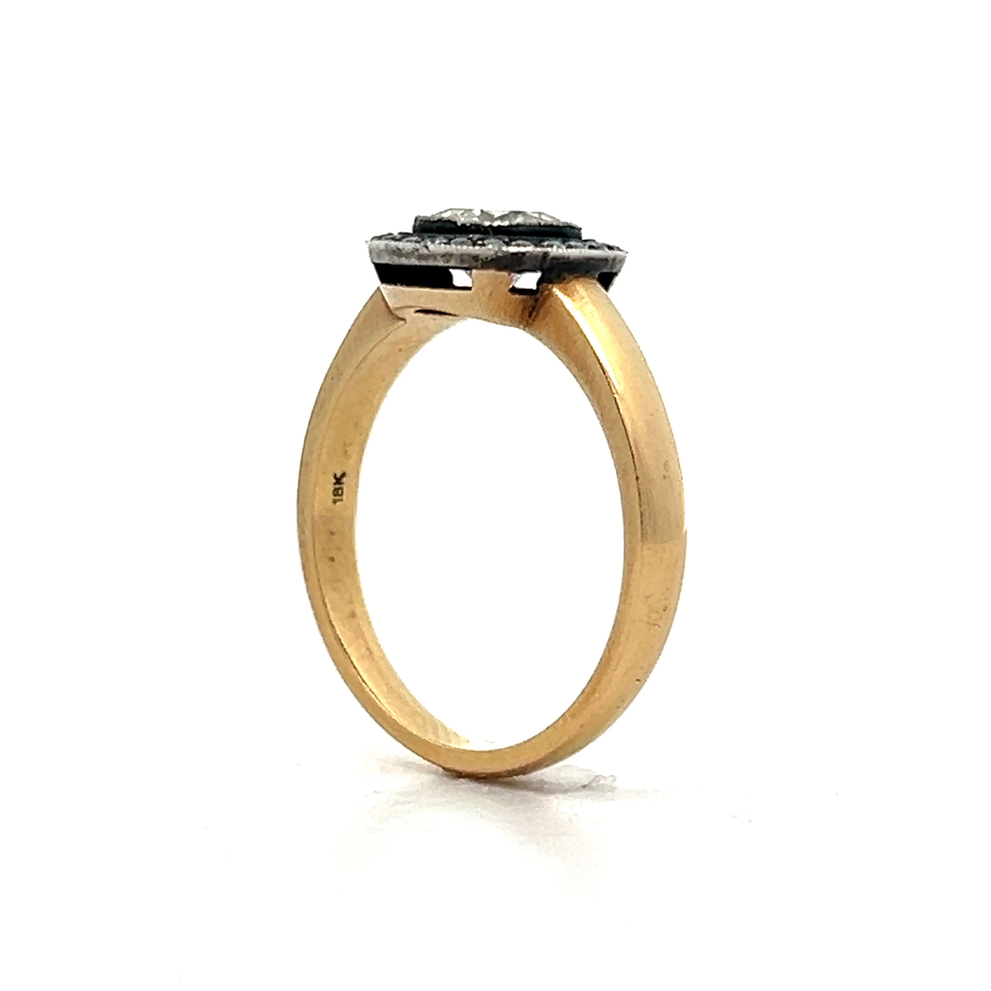.68 Transitional Cut Diamond Engagement Ring in 18k - Image 5