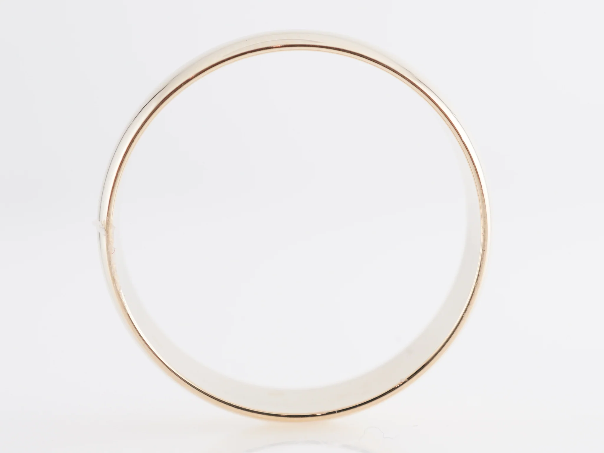 6mm Half Round Wedding Band in 14k Yellow Gold - Image 3
