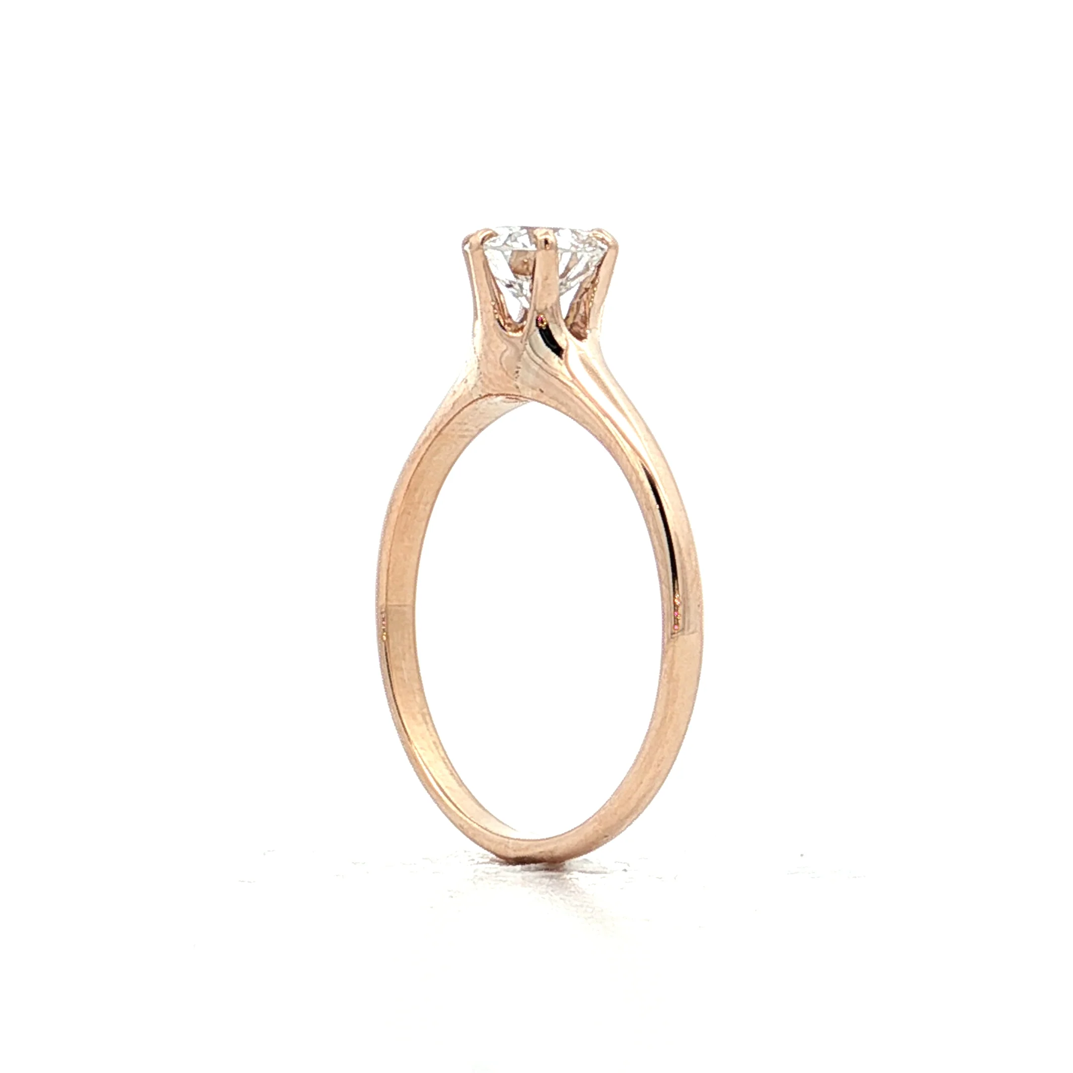 .70 Antique Victorian Diamond Engagement Ring 14k - Image 5