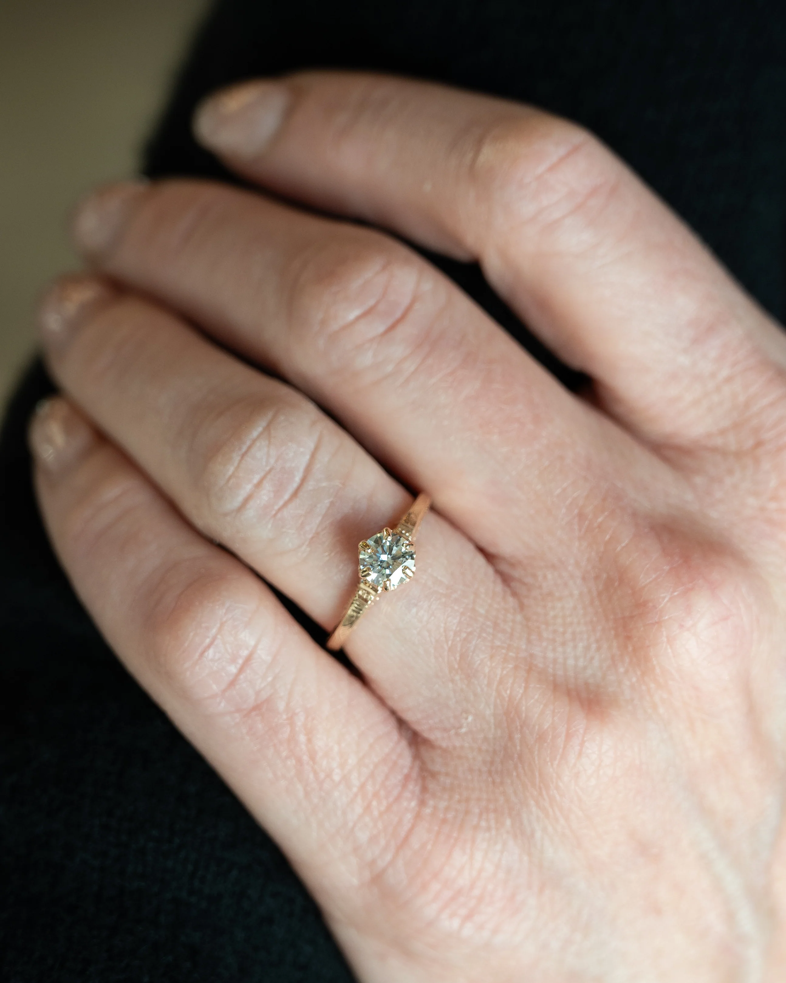.70 Antique Victorian Euro Diamond Engagement Ring - Image 7