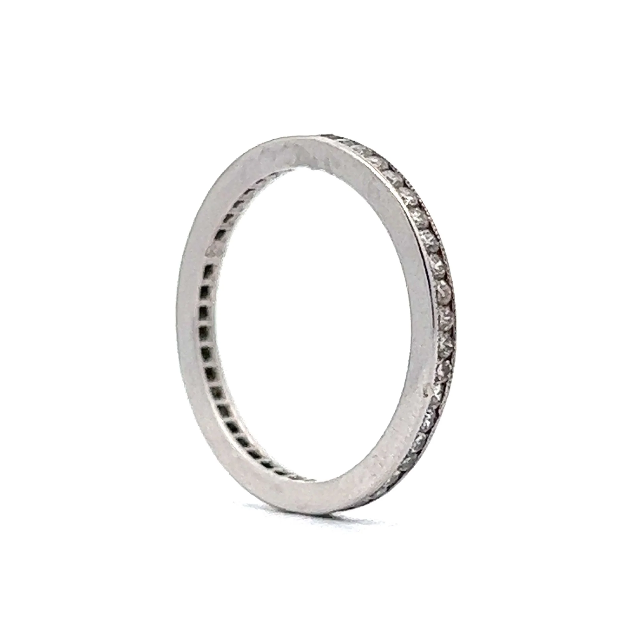.70 Channel Set Diamond Eternity Wedding Band in Platinum - Image 5