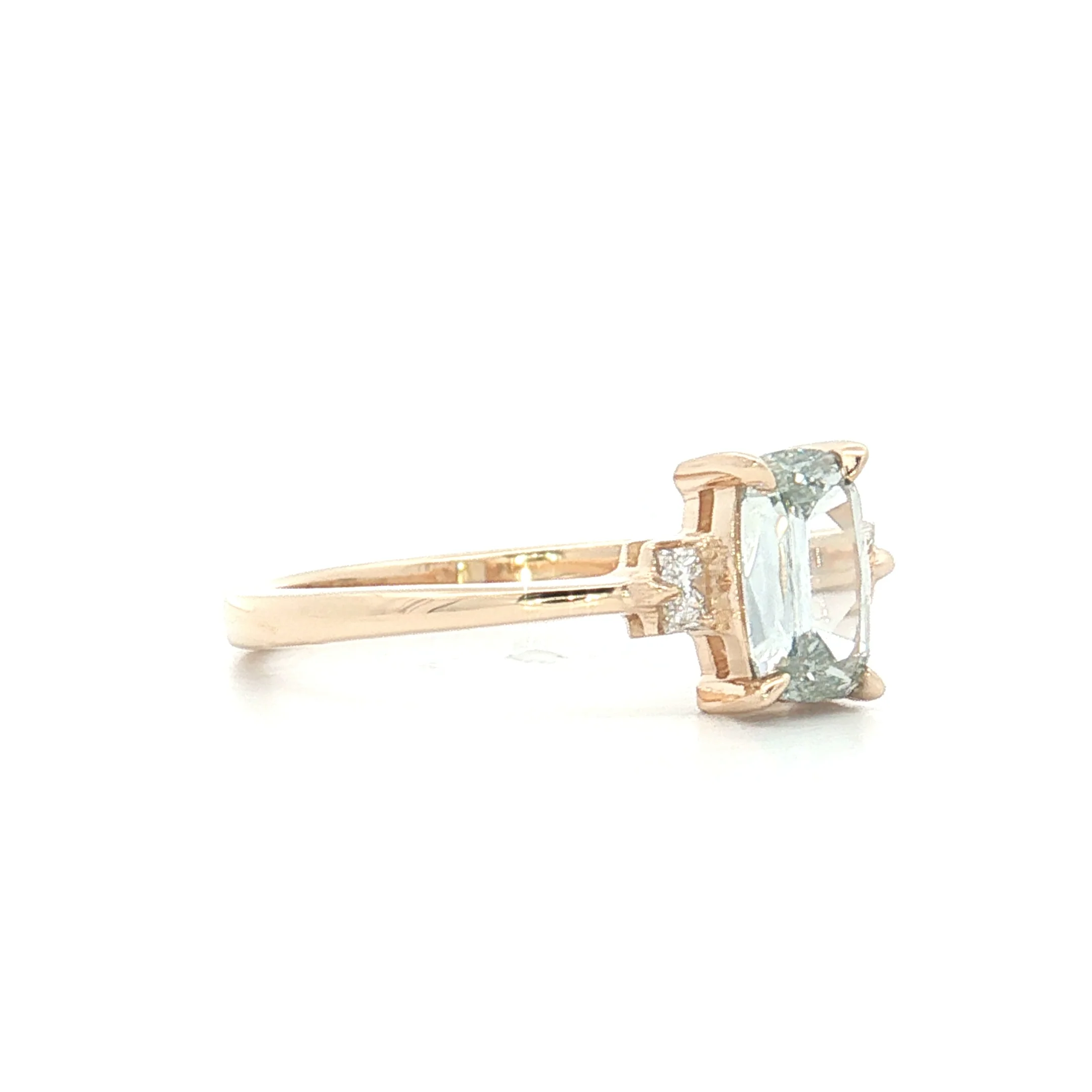 .70 GIA Cushion Diamond Engagement Ring 14k Yellow Gold - Image 3
