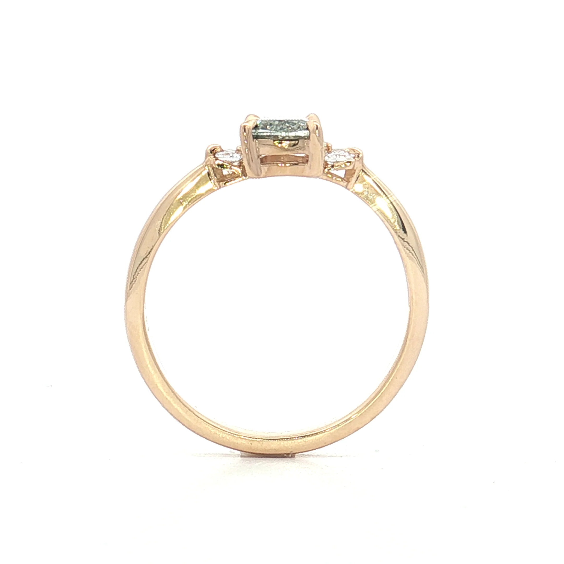 .70 GIA Cushion Diamond Engagement Ring 14k Yellow Gold - Image 4