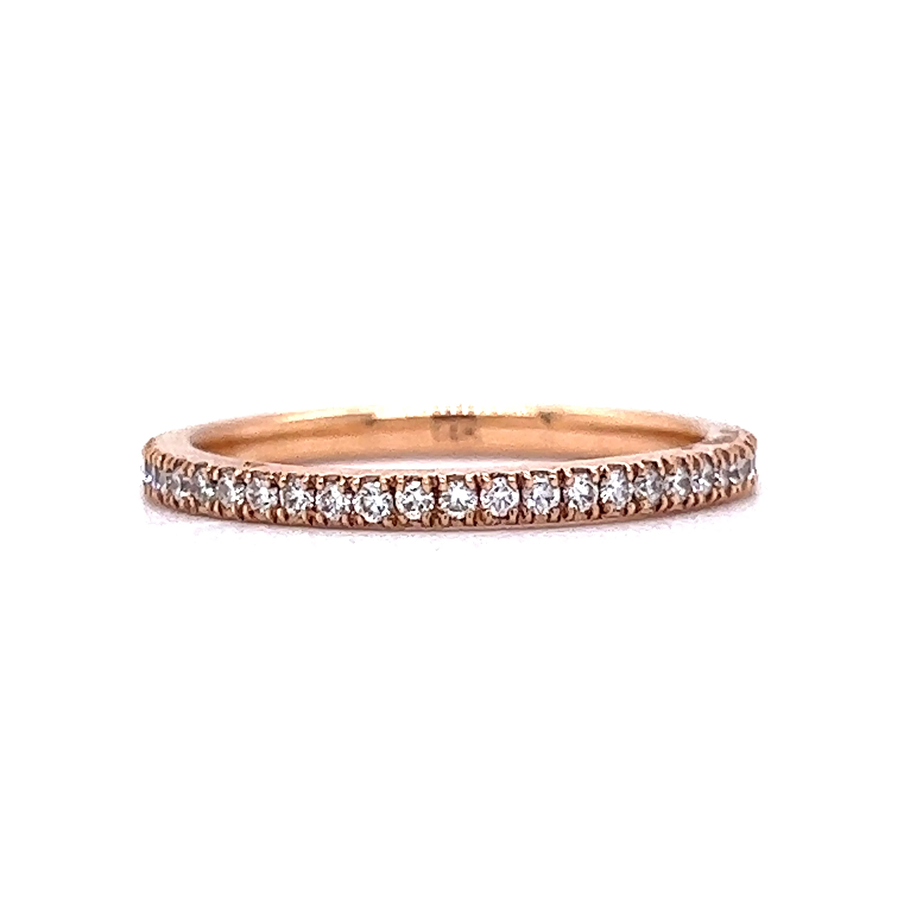 .72 Diamond Eternity Band in 14k Rose Gold