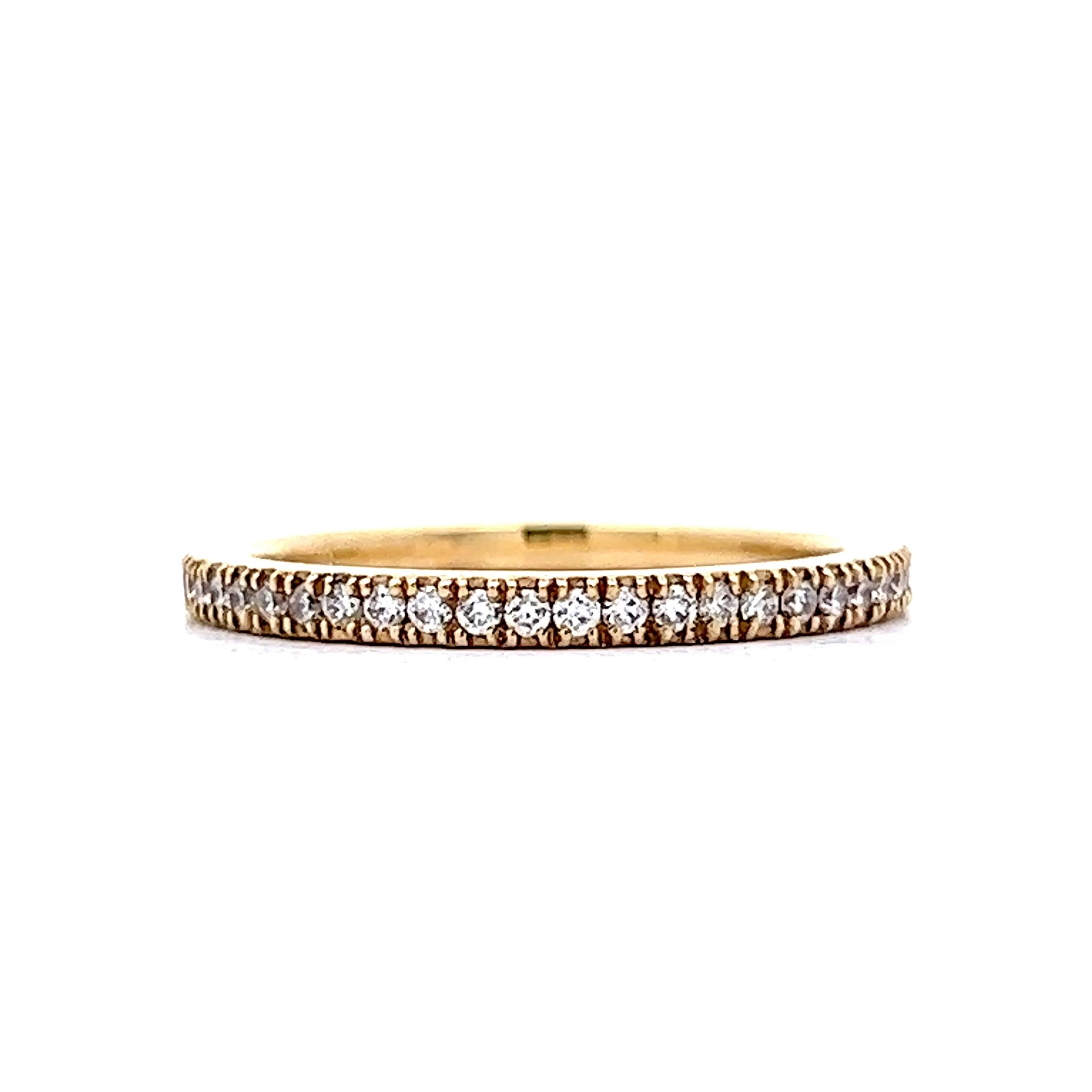 .72 Diamond Eternity Wedding Band in 14k Yellow Gold - Image 2