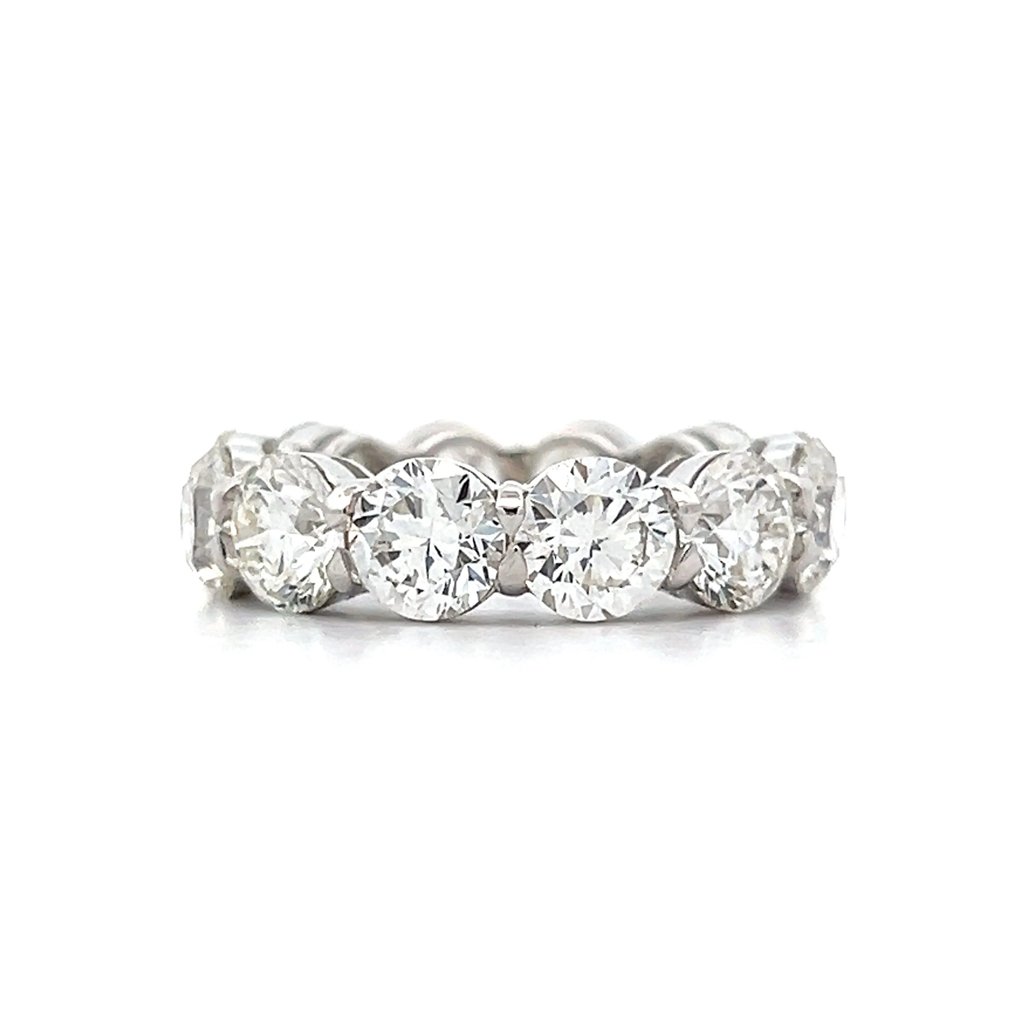 8.40 Diamond Eternity Band in 18k White Gold - Image 3