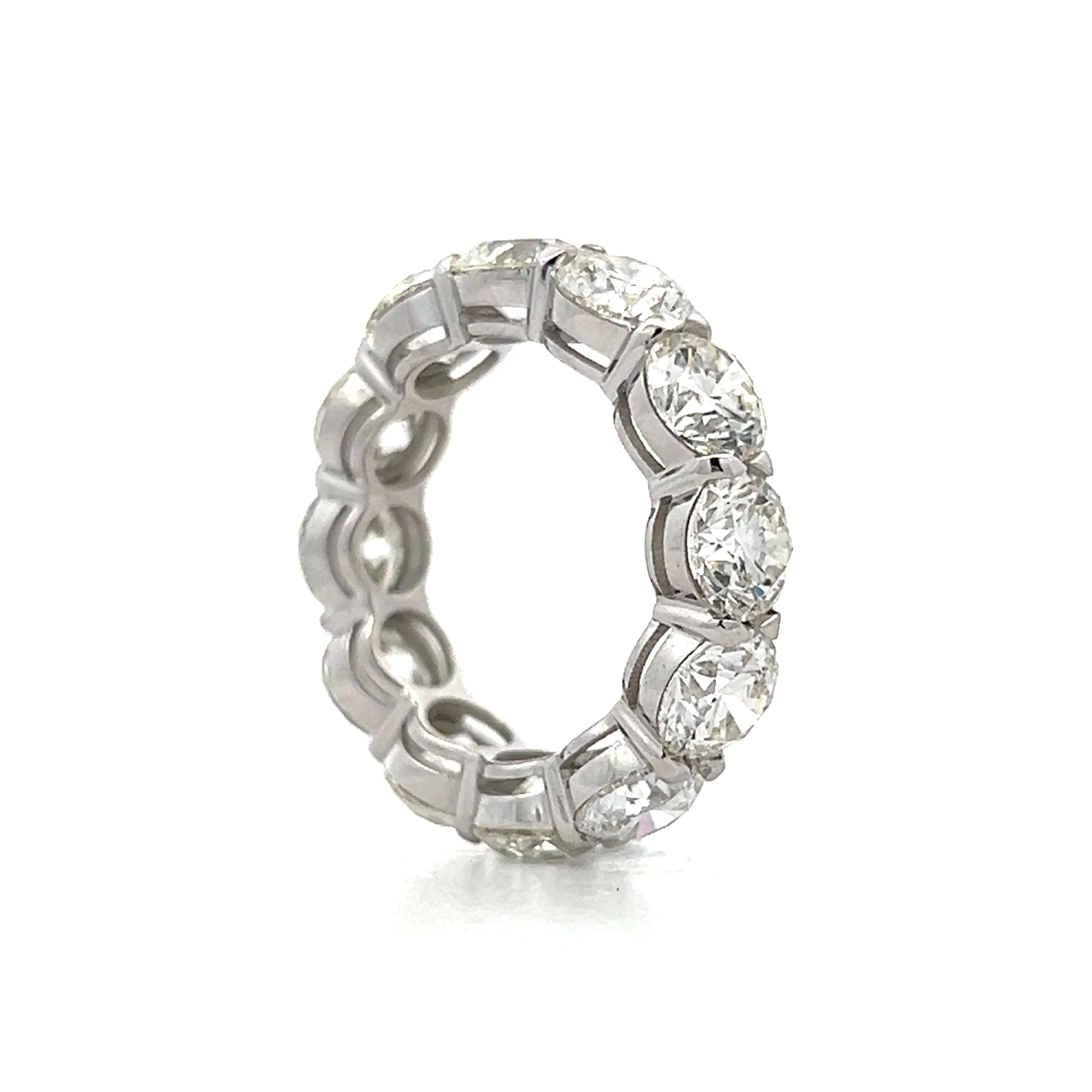 8.40 Diamond Eternity Band in 18k White Gold - Image 5
