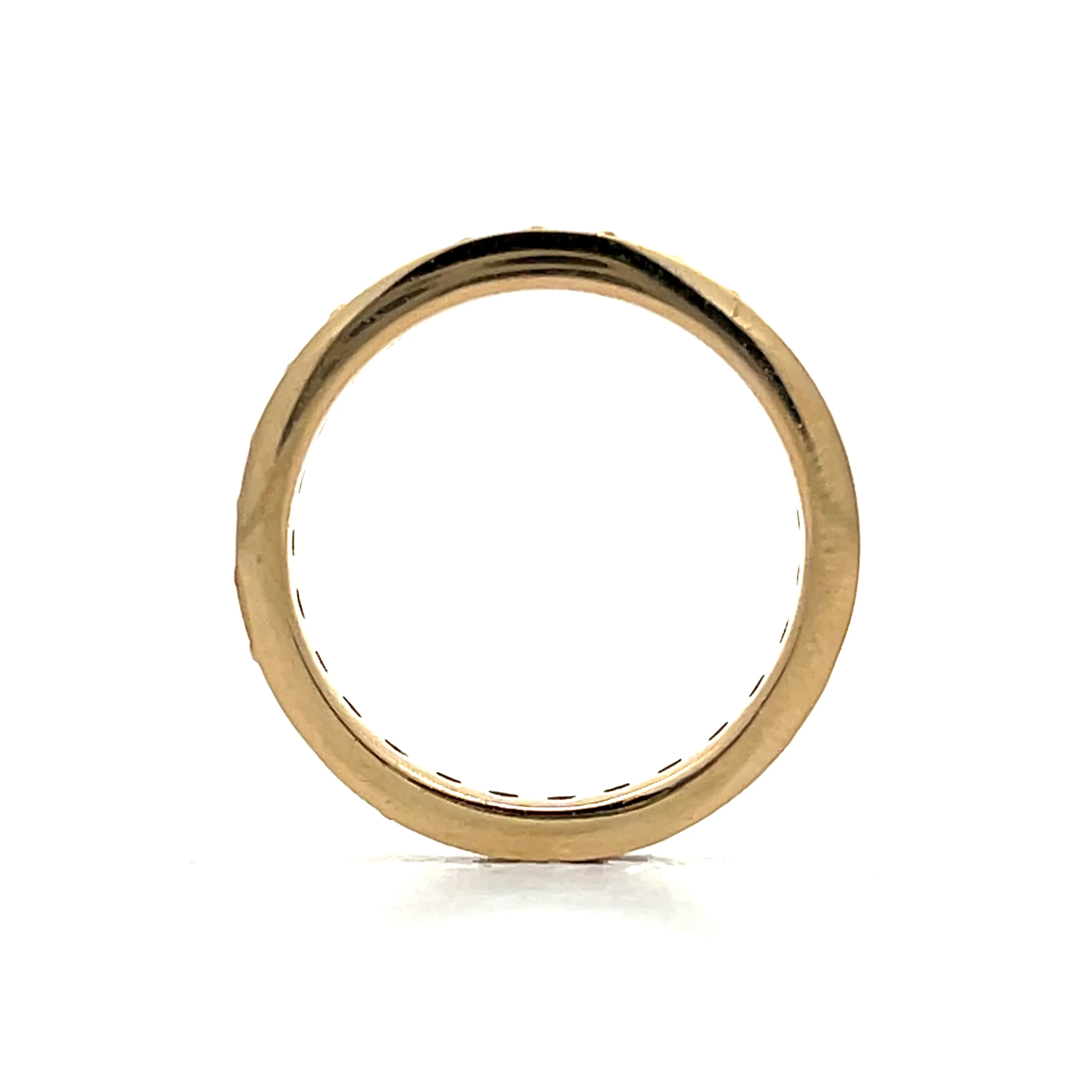 .81 Round Brilliant Diamond Eternity Band in 14k - Image 5