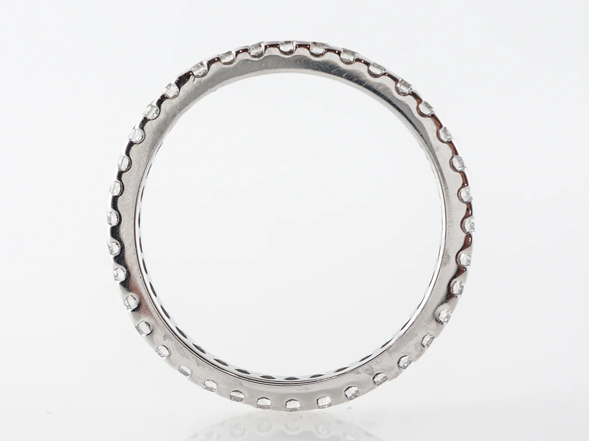 .84 Carat Diamond Eternity Wedding Band in White Gold - Image 2