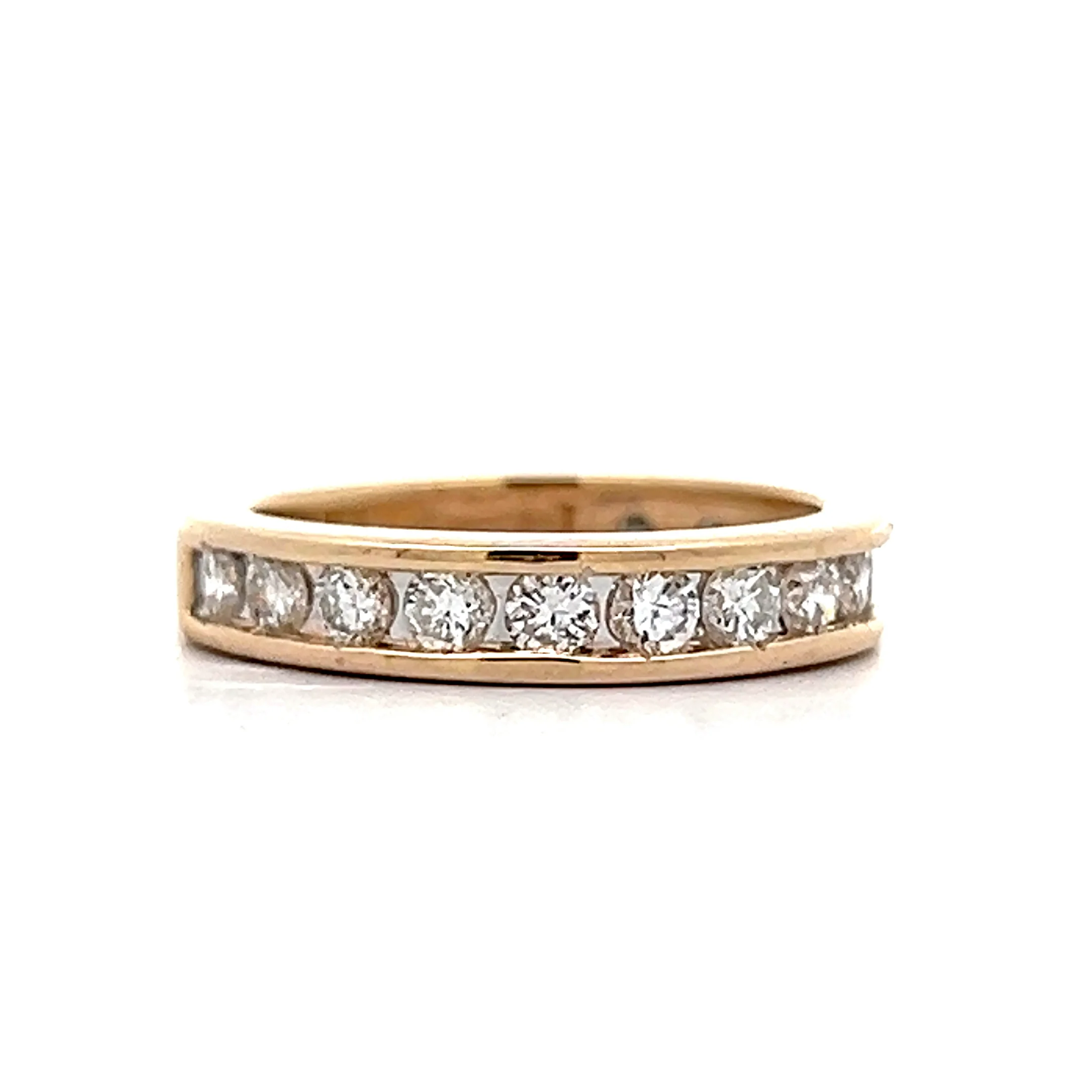 .84 Channel Set Diamond Wedding Band in 14k - Image 3