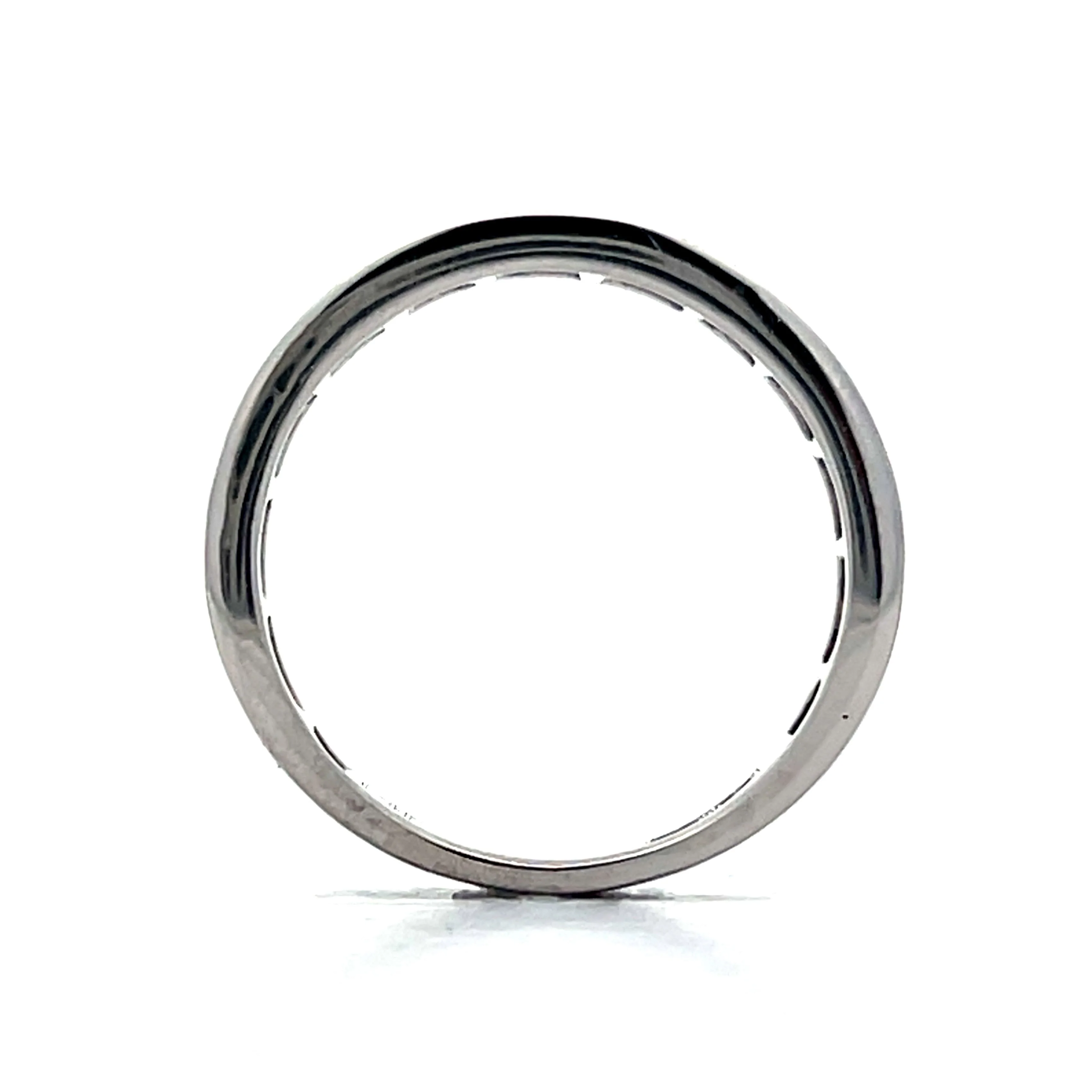 .85 Baguette Cut Diamond Wedding Band in 14k - Image 4