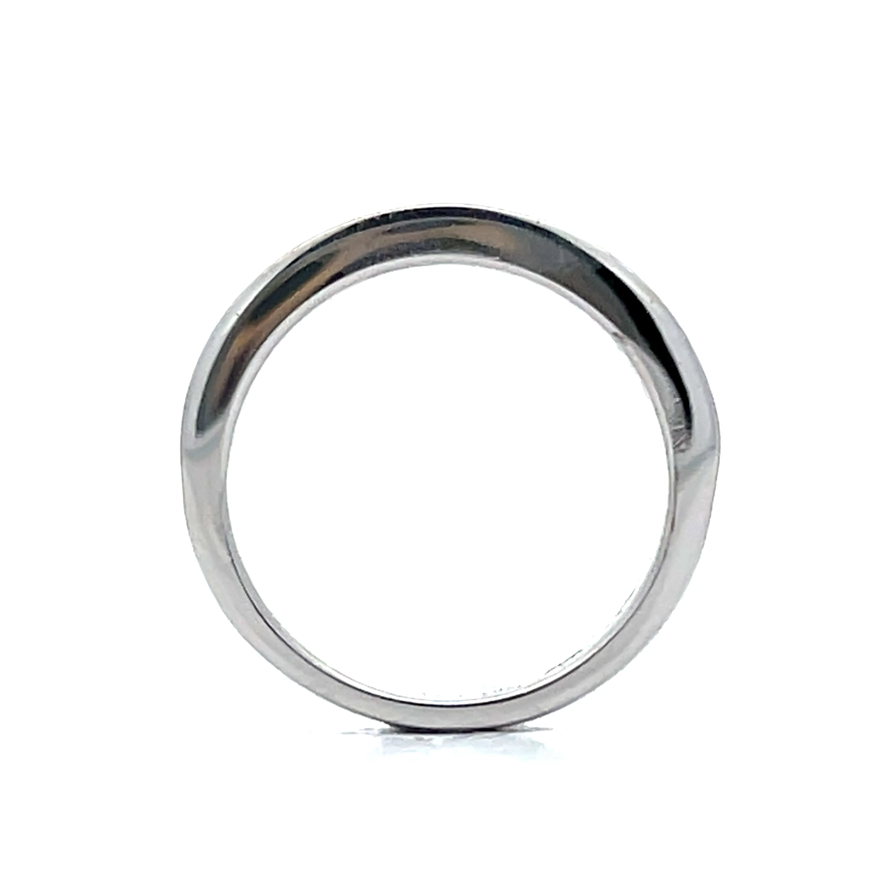 .95 Baguette Diamond Wedding Band in 14k - Image 4