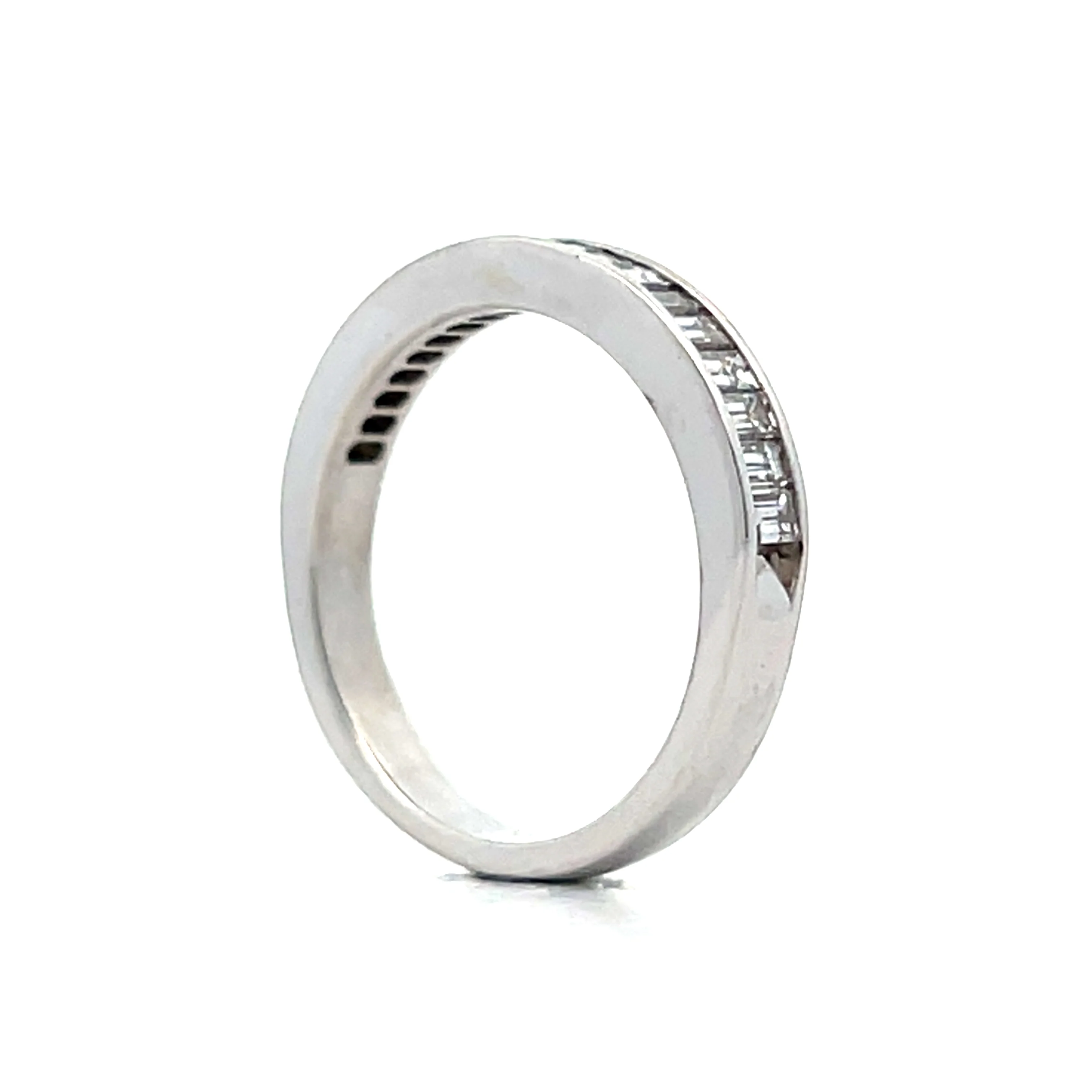 .95 Baguette Diamond Wedding Band in 14k - Image 5