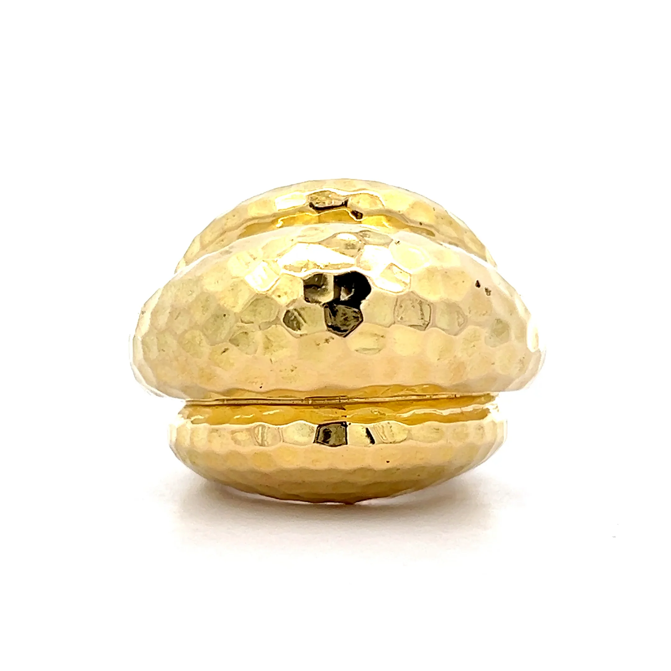 Andrew Clunn Domed Cocktail Ring in 18k Yellow Gold