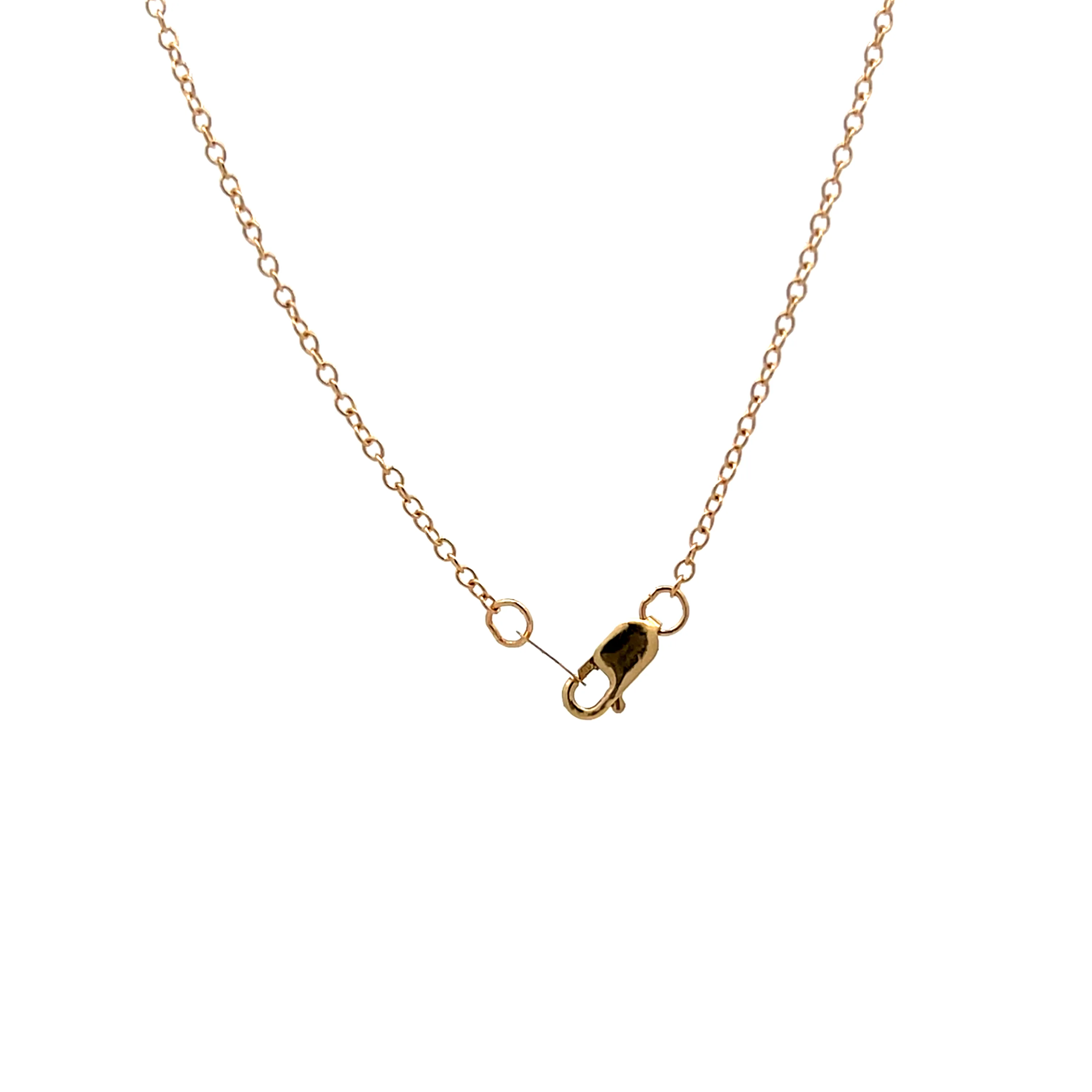 Antique Edwardian Suffragette Pendant in Yellow Gold & Sterling - Image 4
