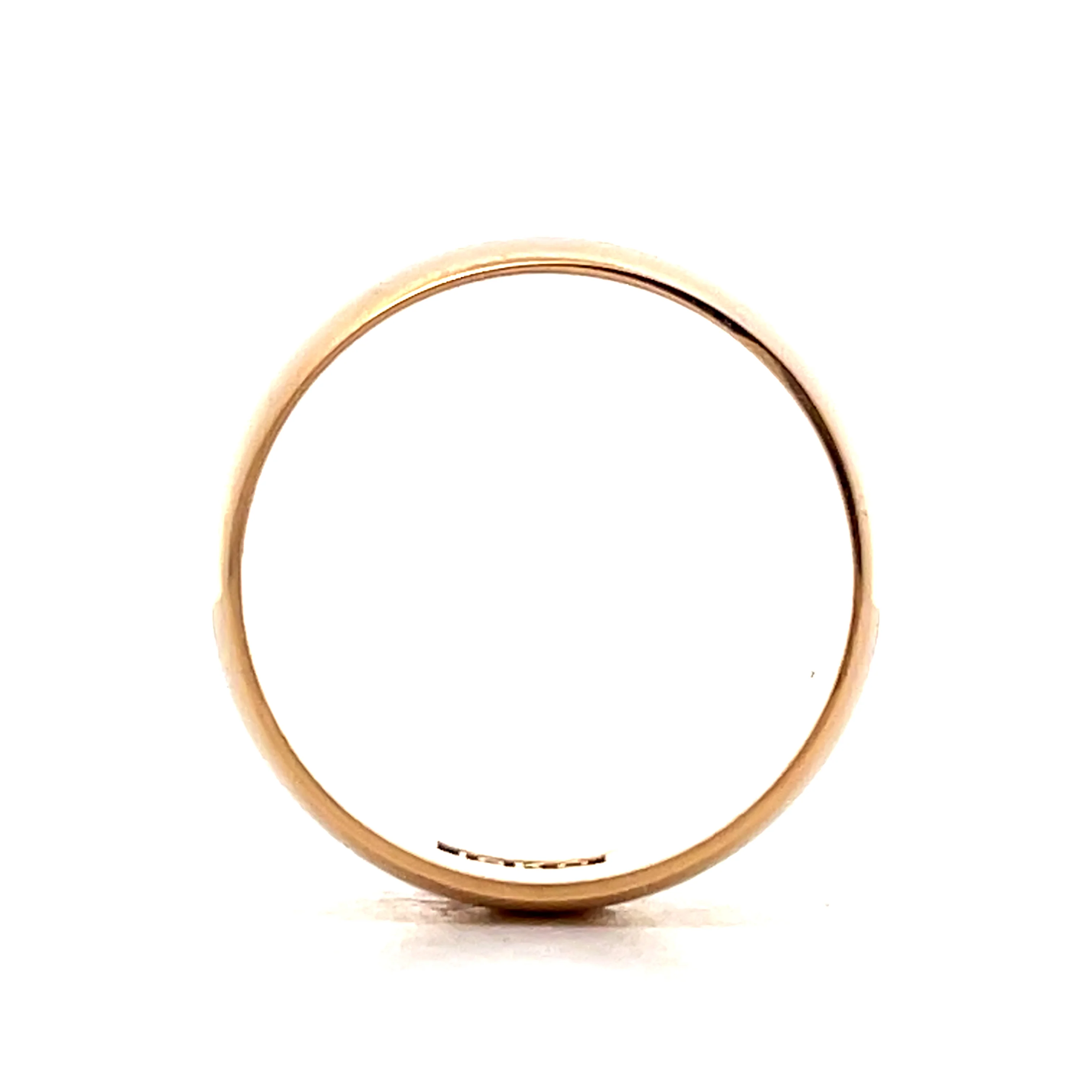 Antique Edwardian Wedding Band in 18k Yellow Gold - Image 4