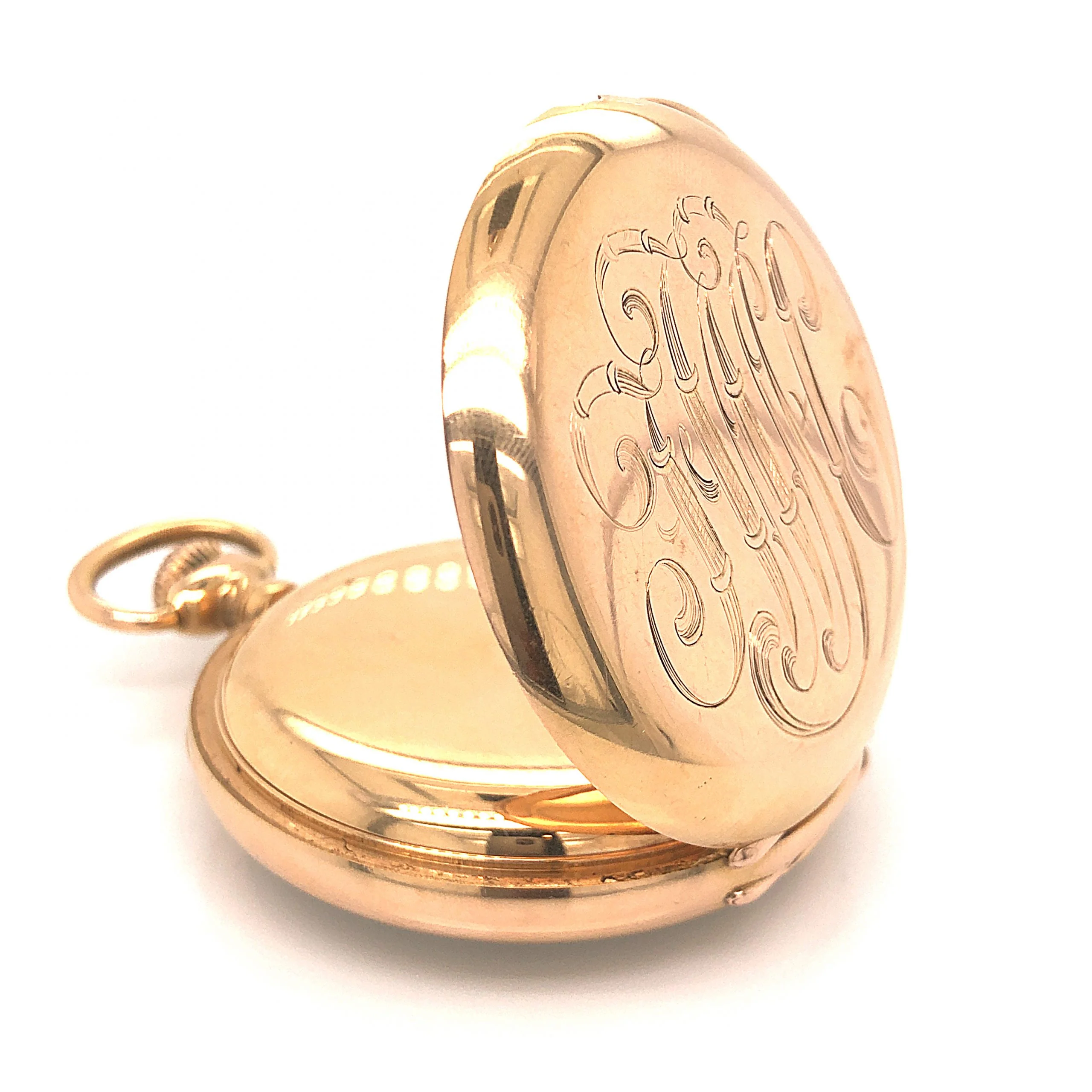 Antique Patek Philippe & Co Geneve Pocket Watch in 18k Rose Gold - Image 3