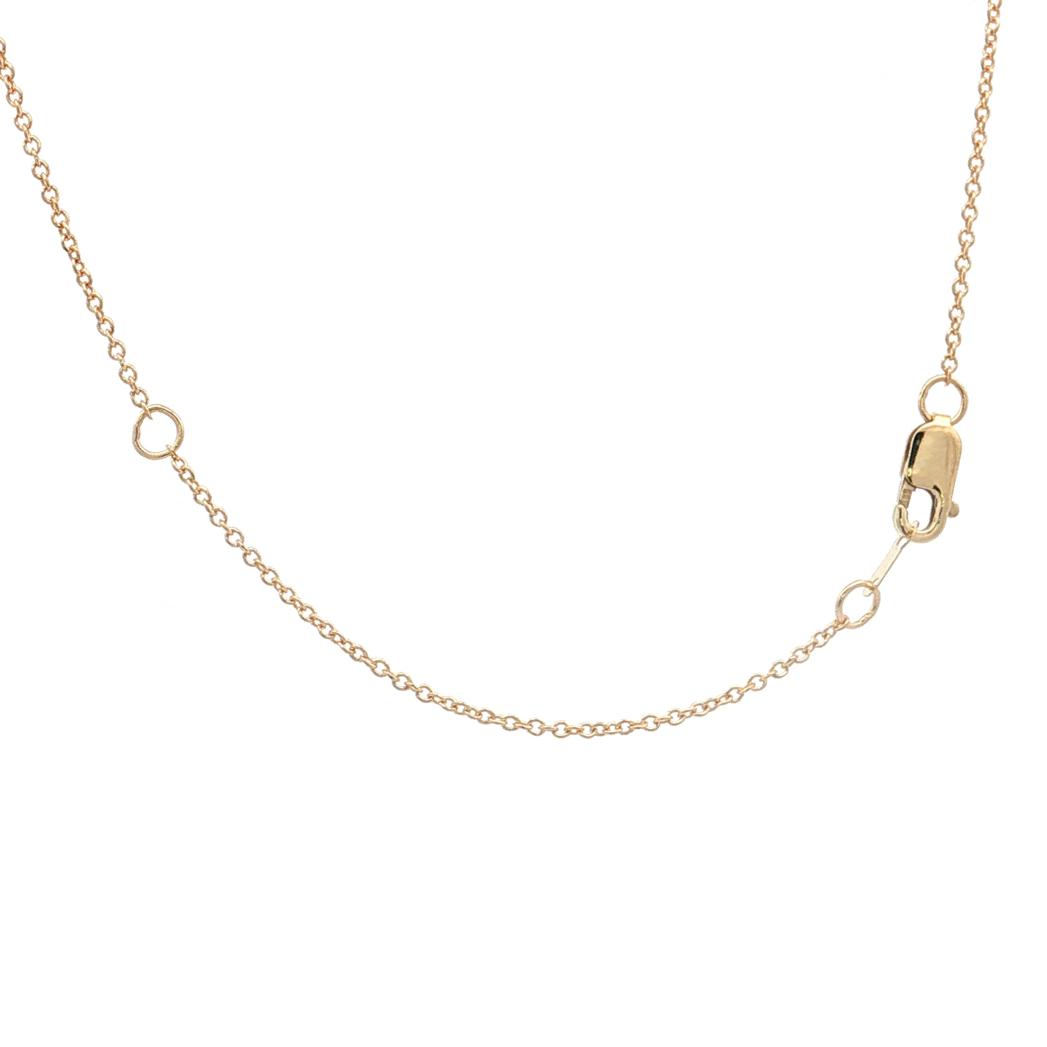 Antique Victorian Filigree Pendant Necklace 14k - Image 4