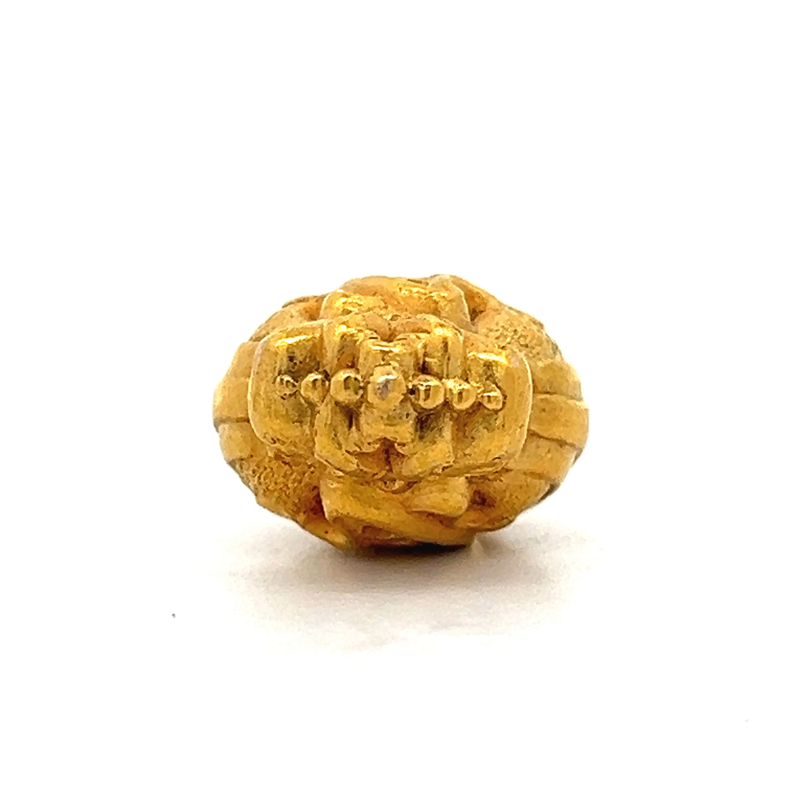 Antique Victorian Hat Pin Pendant in 14k Yellow Gold - Image 2