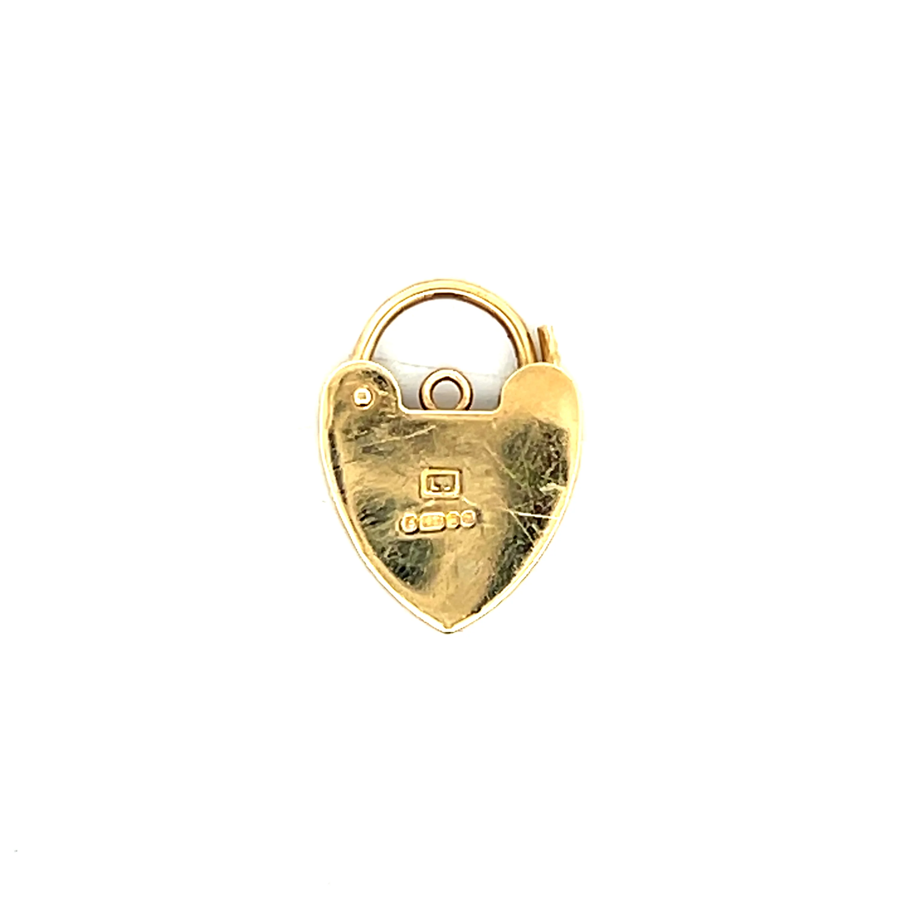 Antique Victorian Heart Locket Pendant in 10k - Image 2