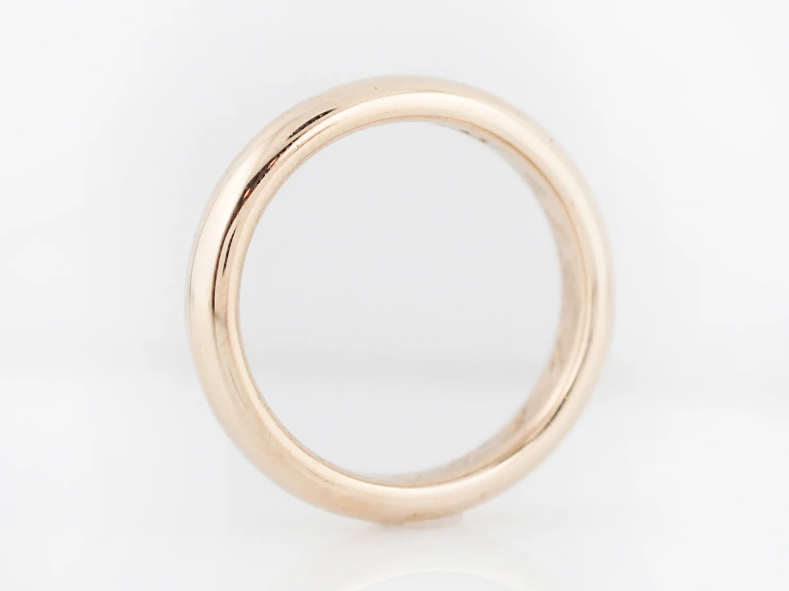 Antique Wedding Band Edwardian in 14k Yellow Gold - Image 4