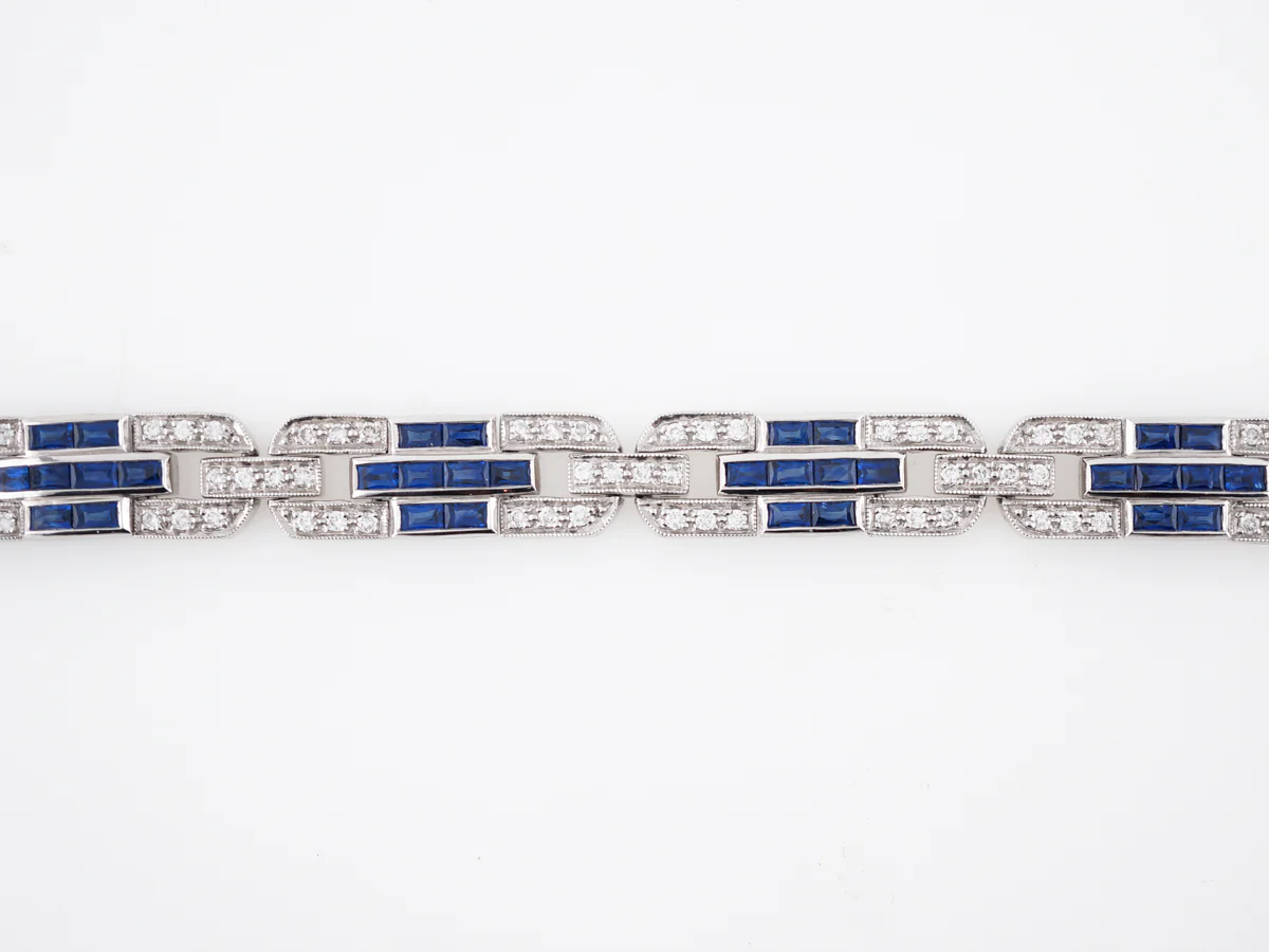 **RTV 1/10/19**Bracelet Modern 2.14 Round Brilliant Cut Diamonds in Platinum - Image 3