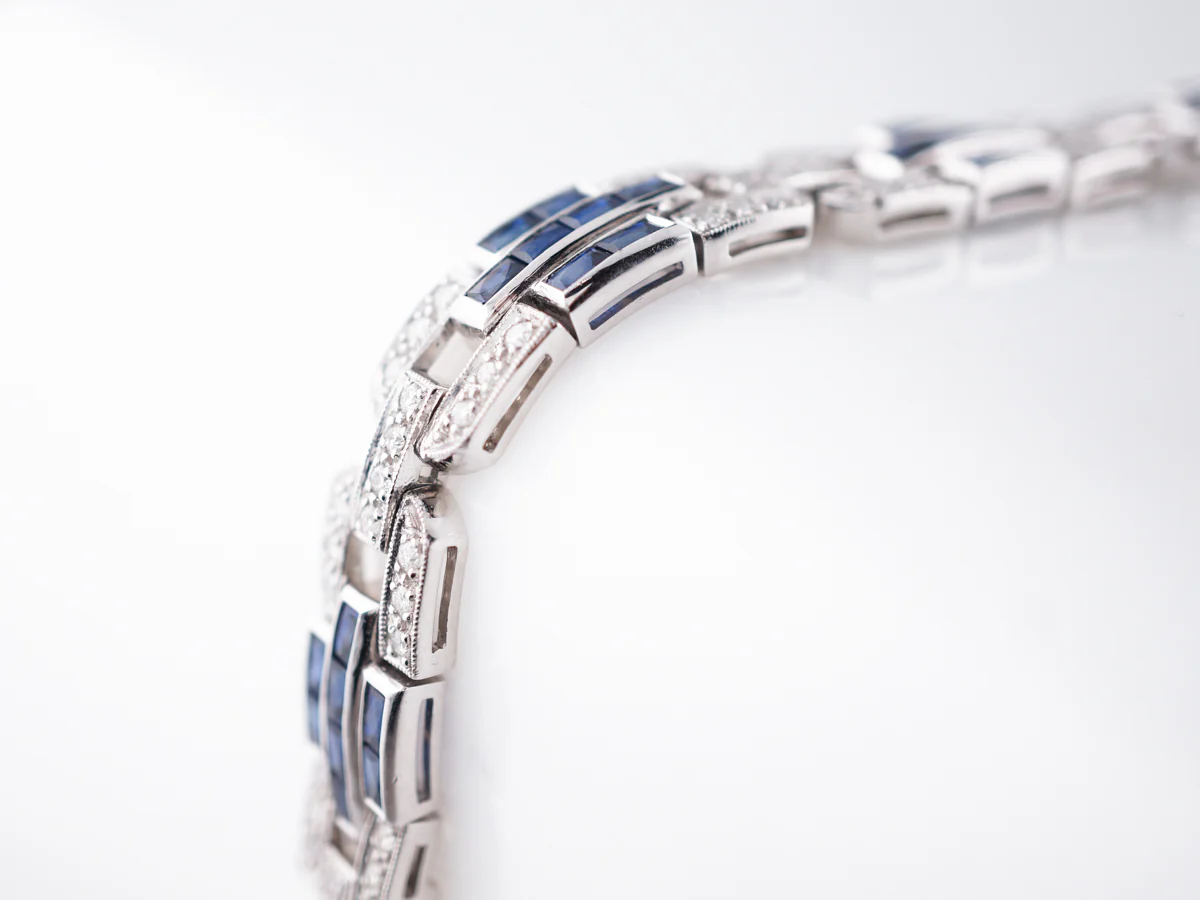 **RTV 1/10/19**Bracelet Modern 2.14 Round Brilliant Cut Diamonds in Platinum - Image 4