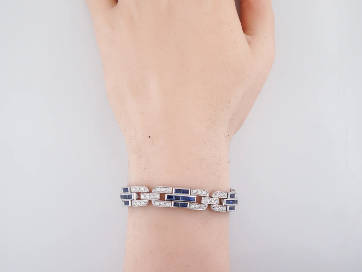 **RTV 1/10/19**Bracelet Modern 2.14 Round Brilliant Cut Diamonds in Platinum - Image 5
