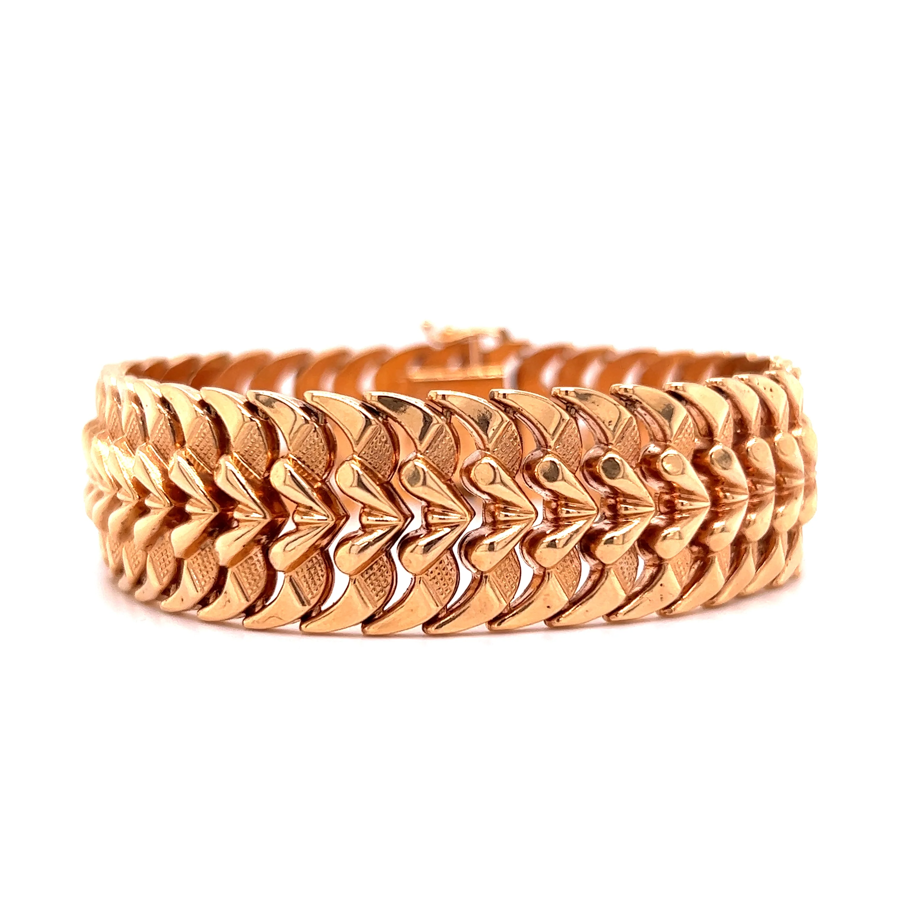 Bracelet Modern in 18k Rose Gold