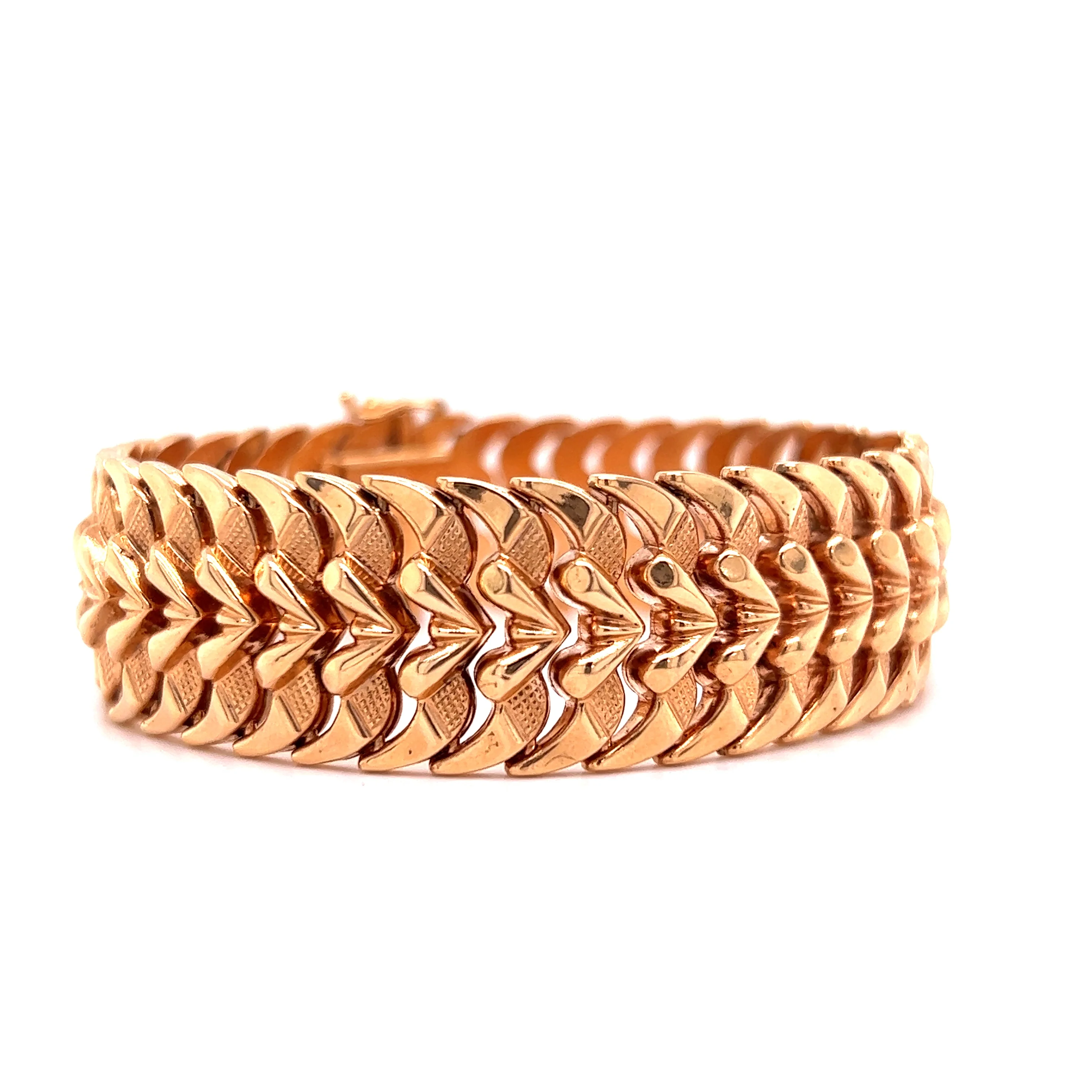 Bracelet Modern in 18k Rose Gold - Image 3
