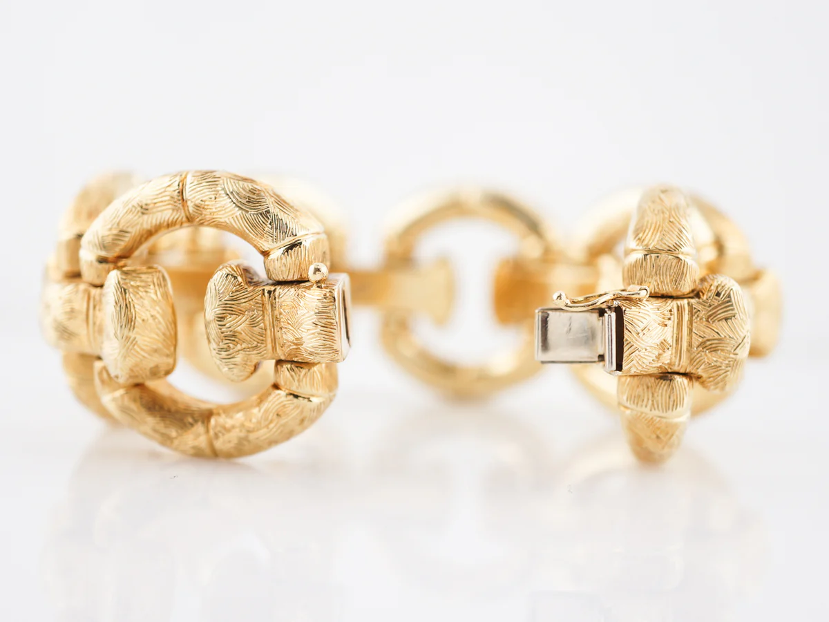 Bracelet Modern in 18k Yellow Gold - Image 2