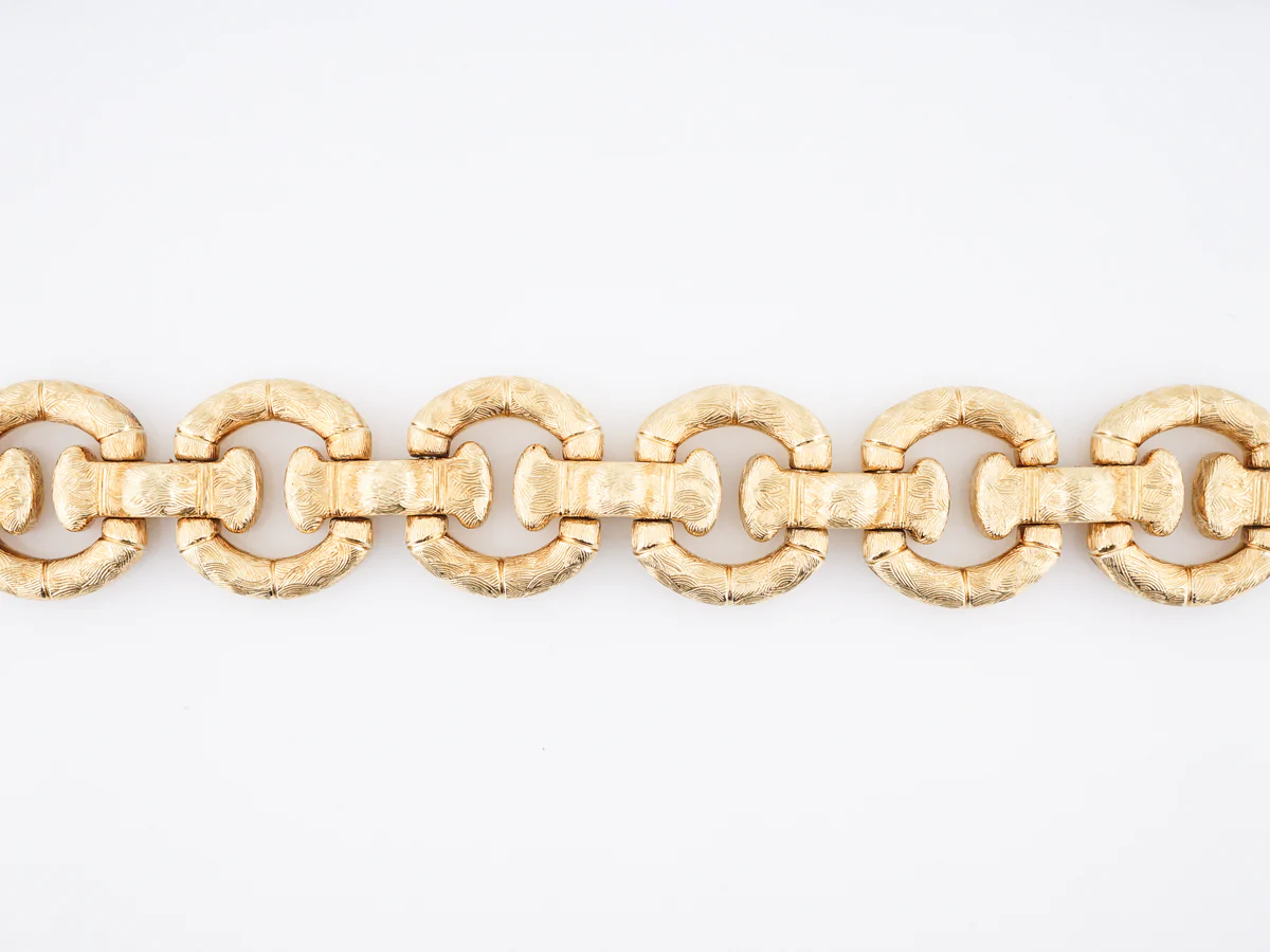 Bracelet Modern in 18k Yellow Gold - Image 3