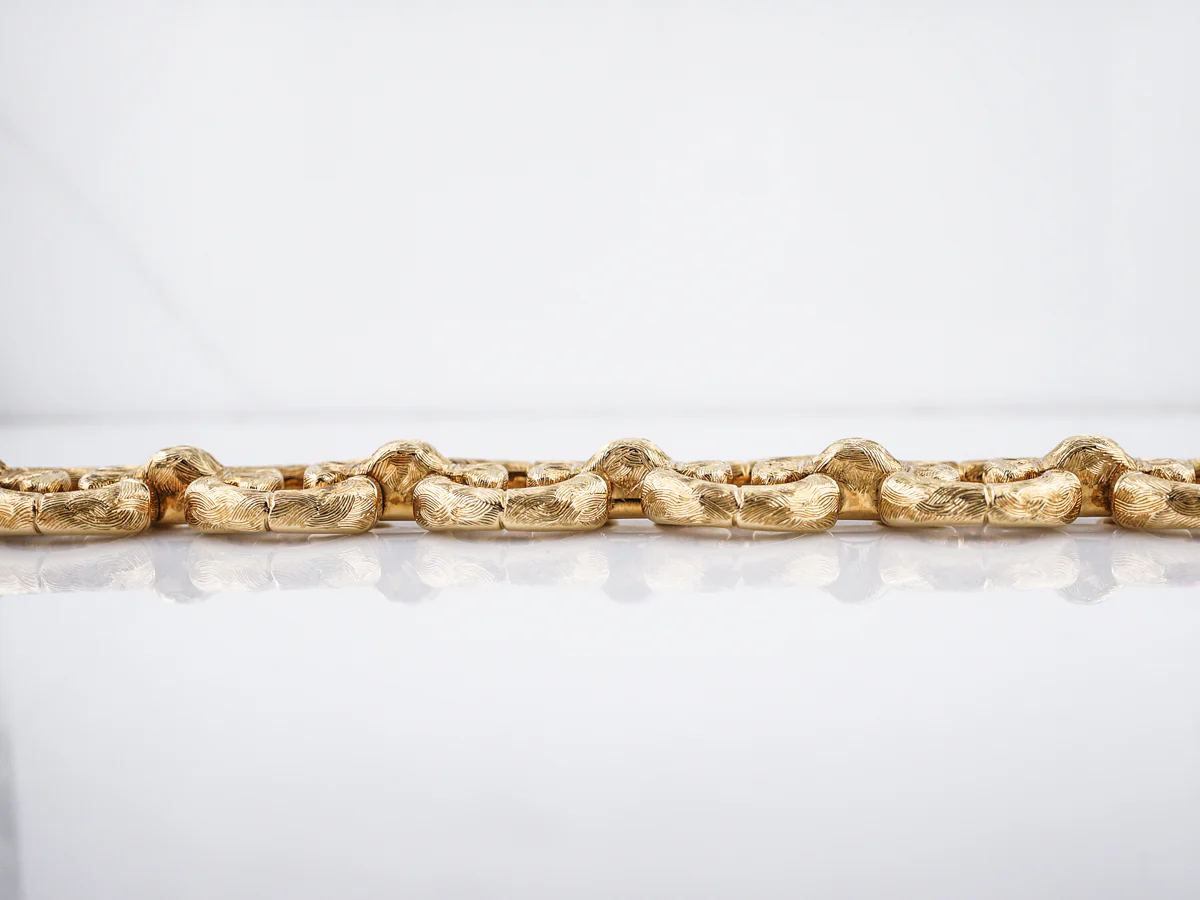 Bracelet Modern in 18k Yellow Gold - Image 4