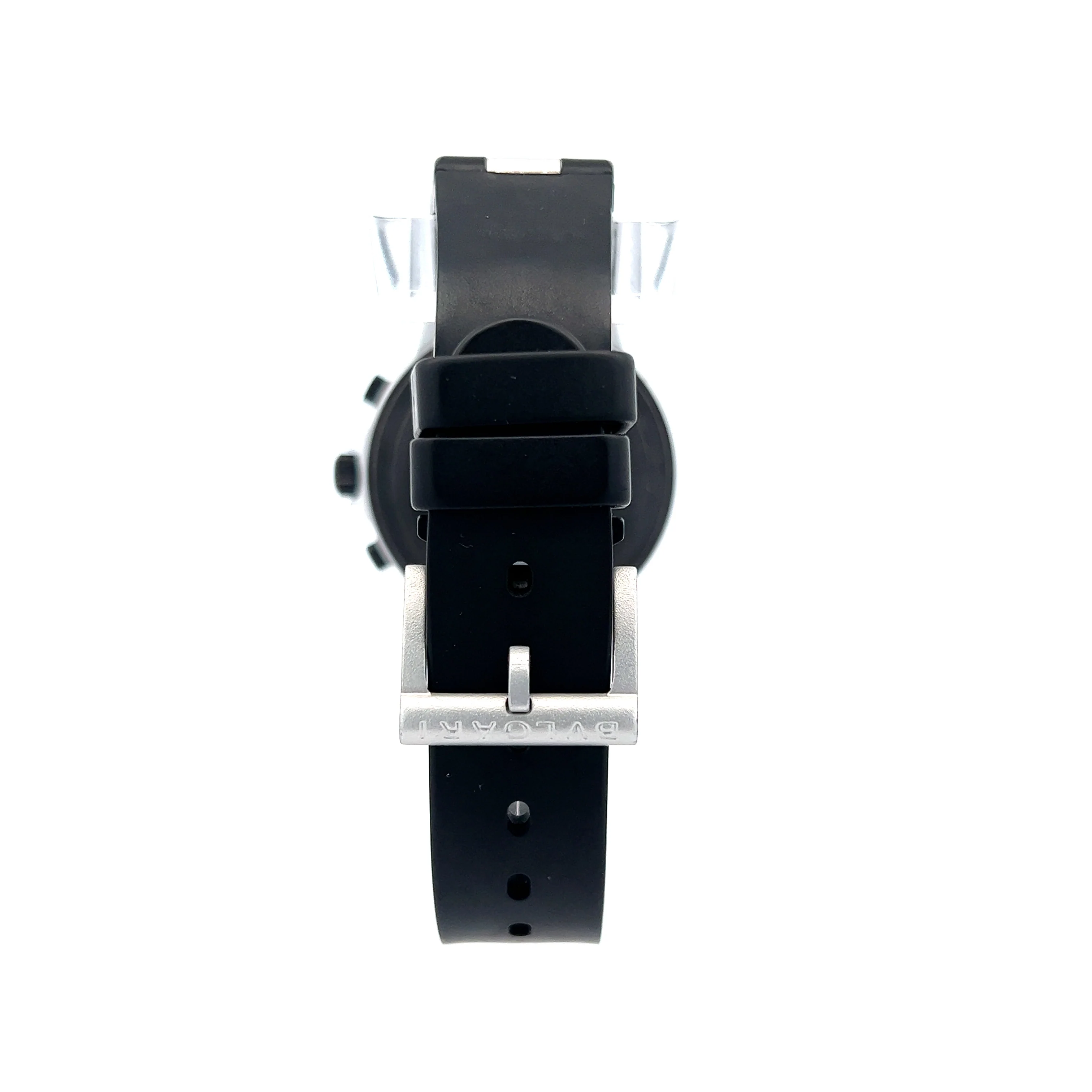 Bulgari Aluminum Diagono 38mm with Rubber Bracelet - Image 4
