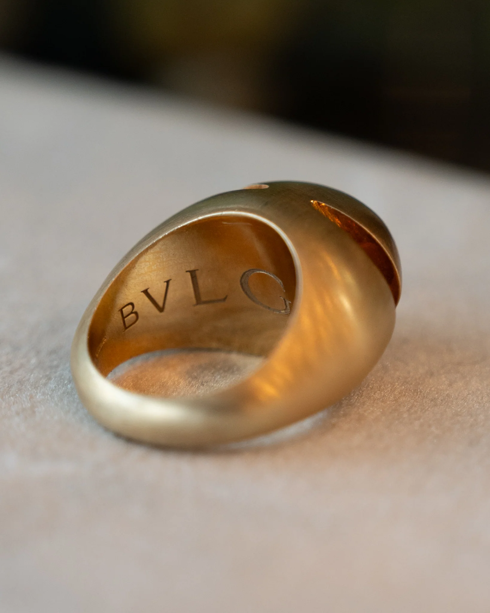 Bvlgari Cabochon Dome Cocktail Ring in 18k - Image 7