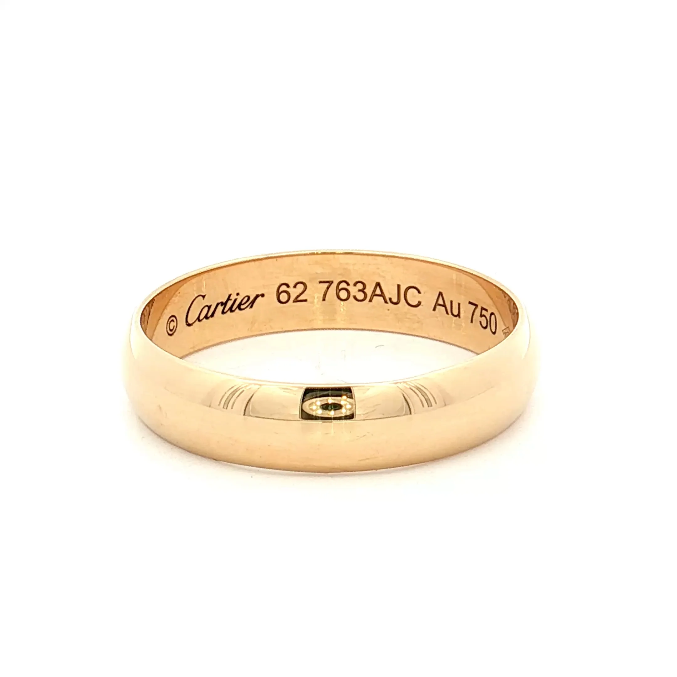 Cartier 1895 Collection Men's Wedding Band 18k Yellow Gold - Image 4