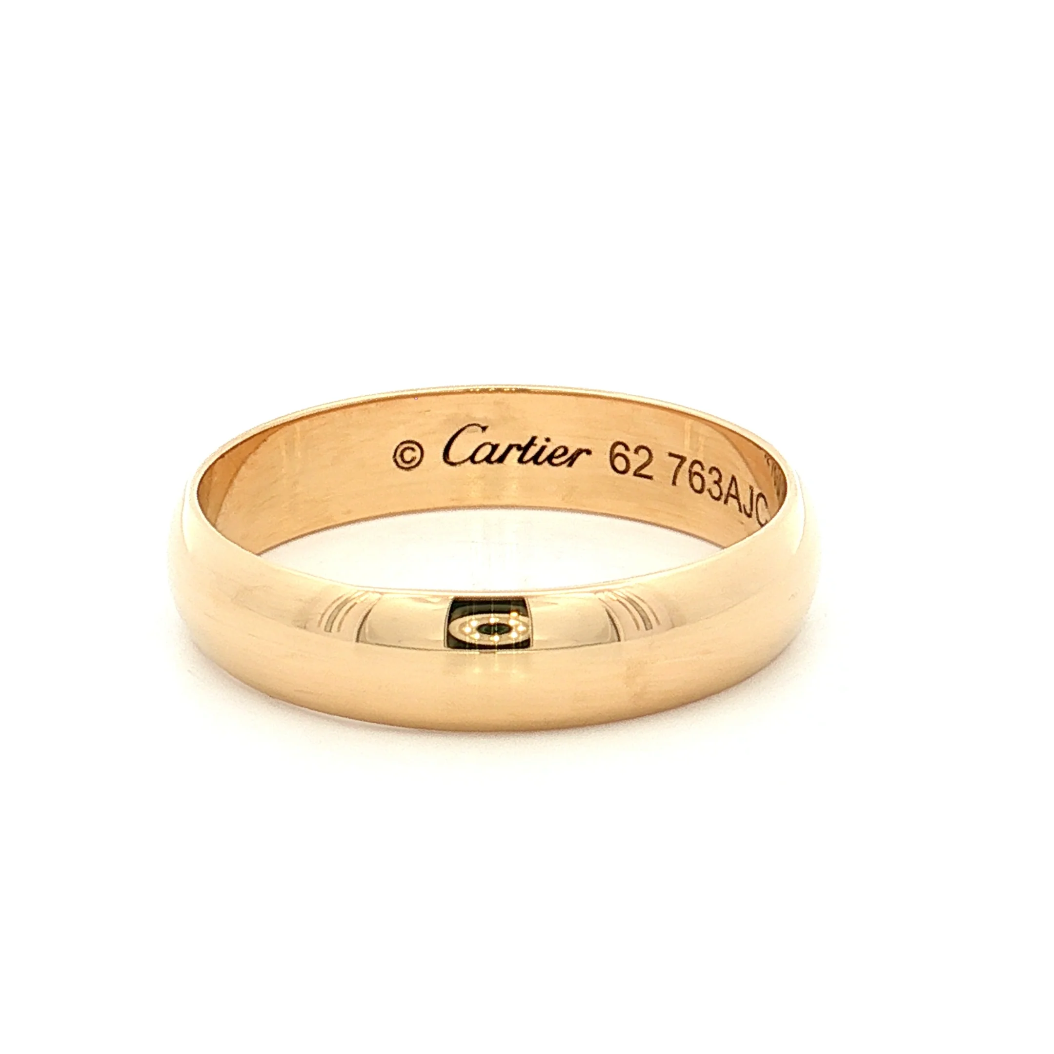 Cartier 1895 Collection Men's Wedding Band 18k Yellow Gold - Image 5
