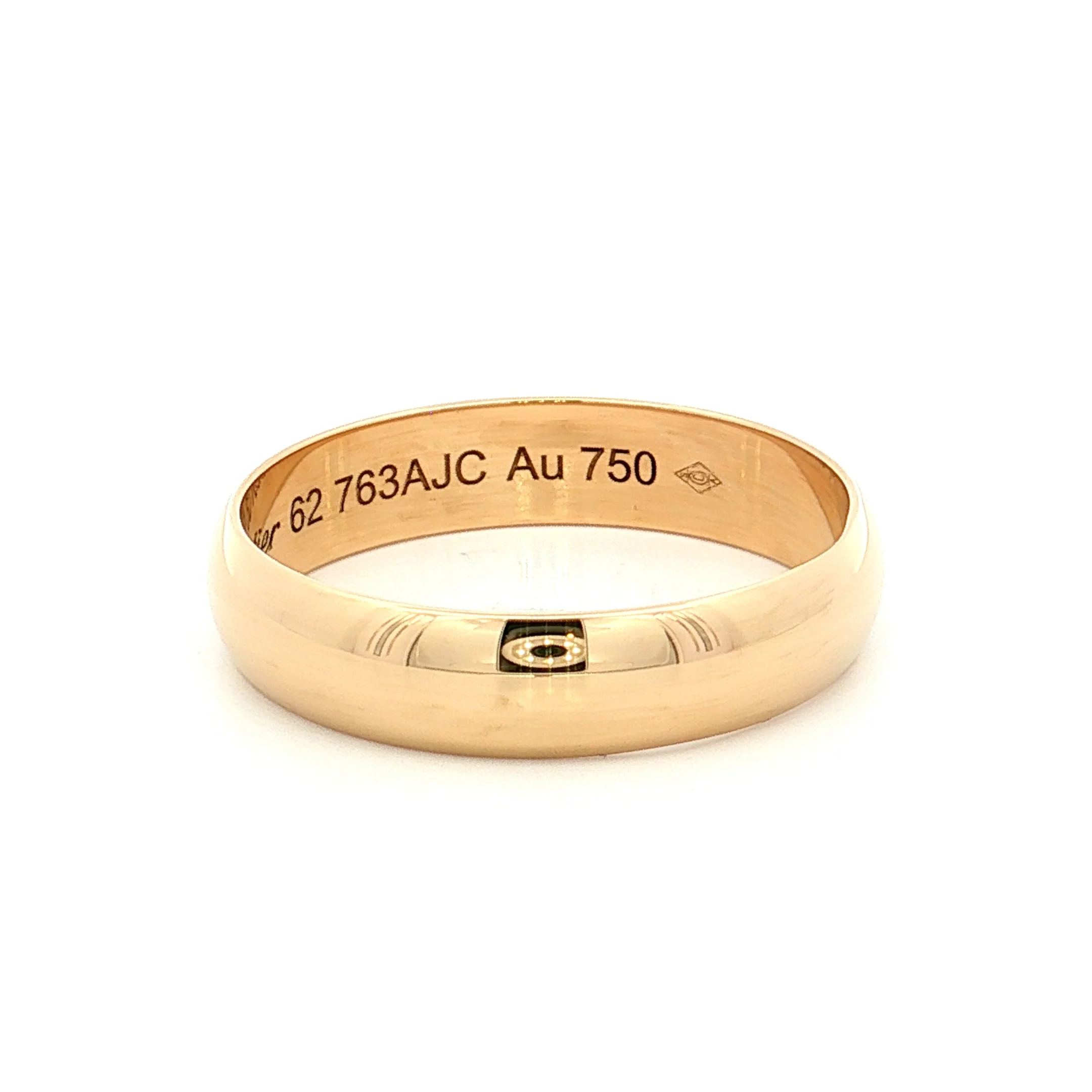 Cartier 1895 Collection Men's Wedding Band 18k Yellow Gold - Image 6