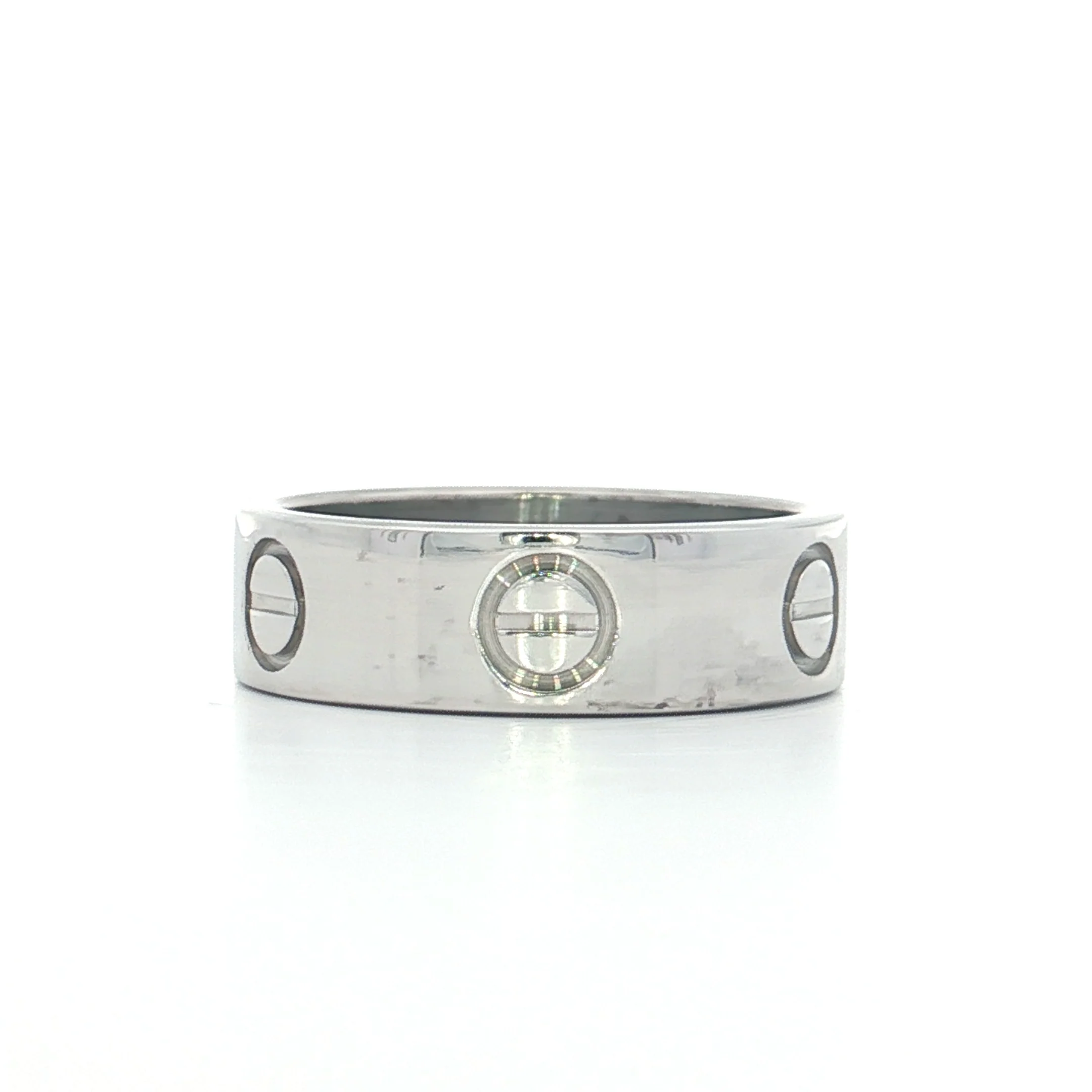 Cartier Love Ring in 18k White Gold - Image 2