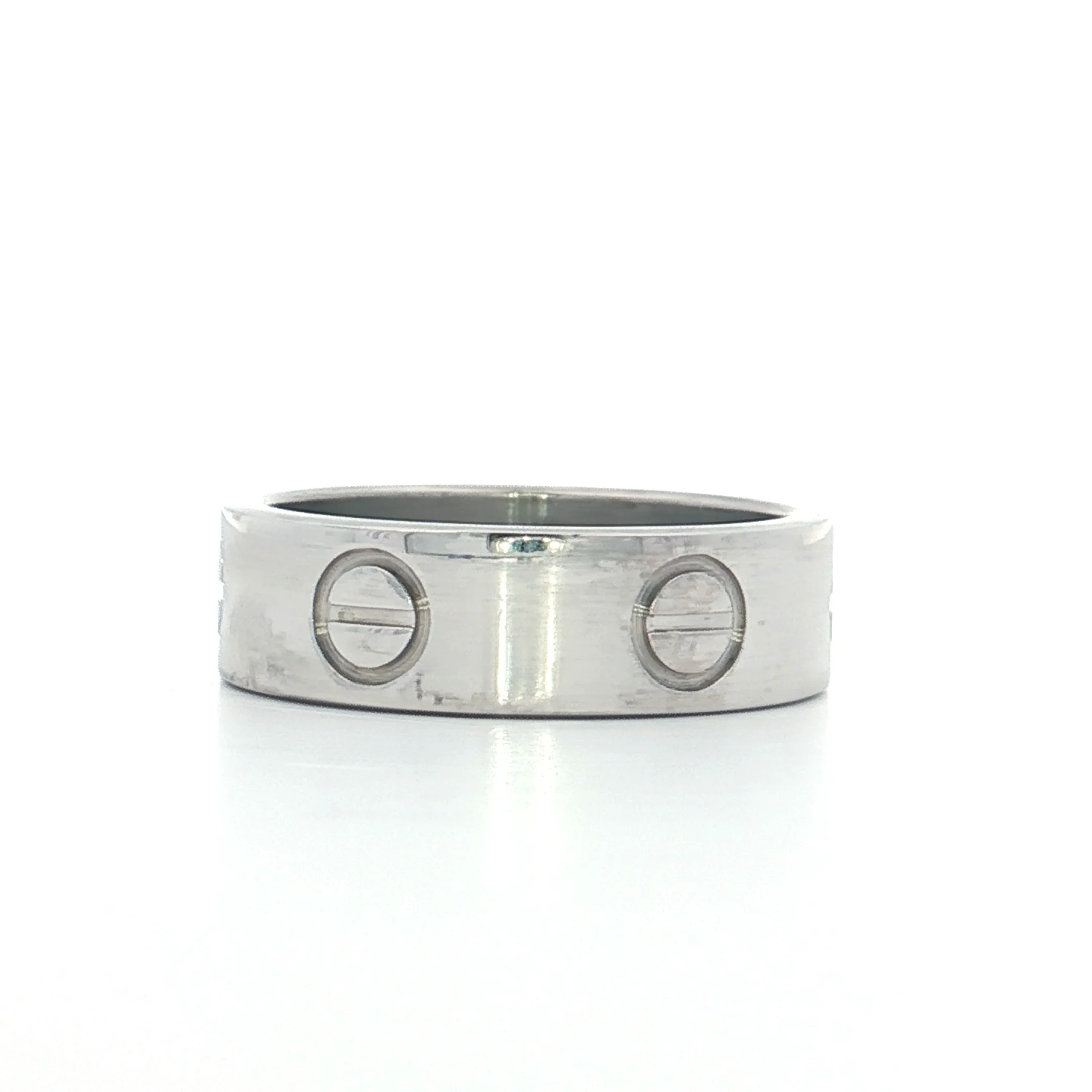 Cartier Love Ring in 18k White Gold - Image 3