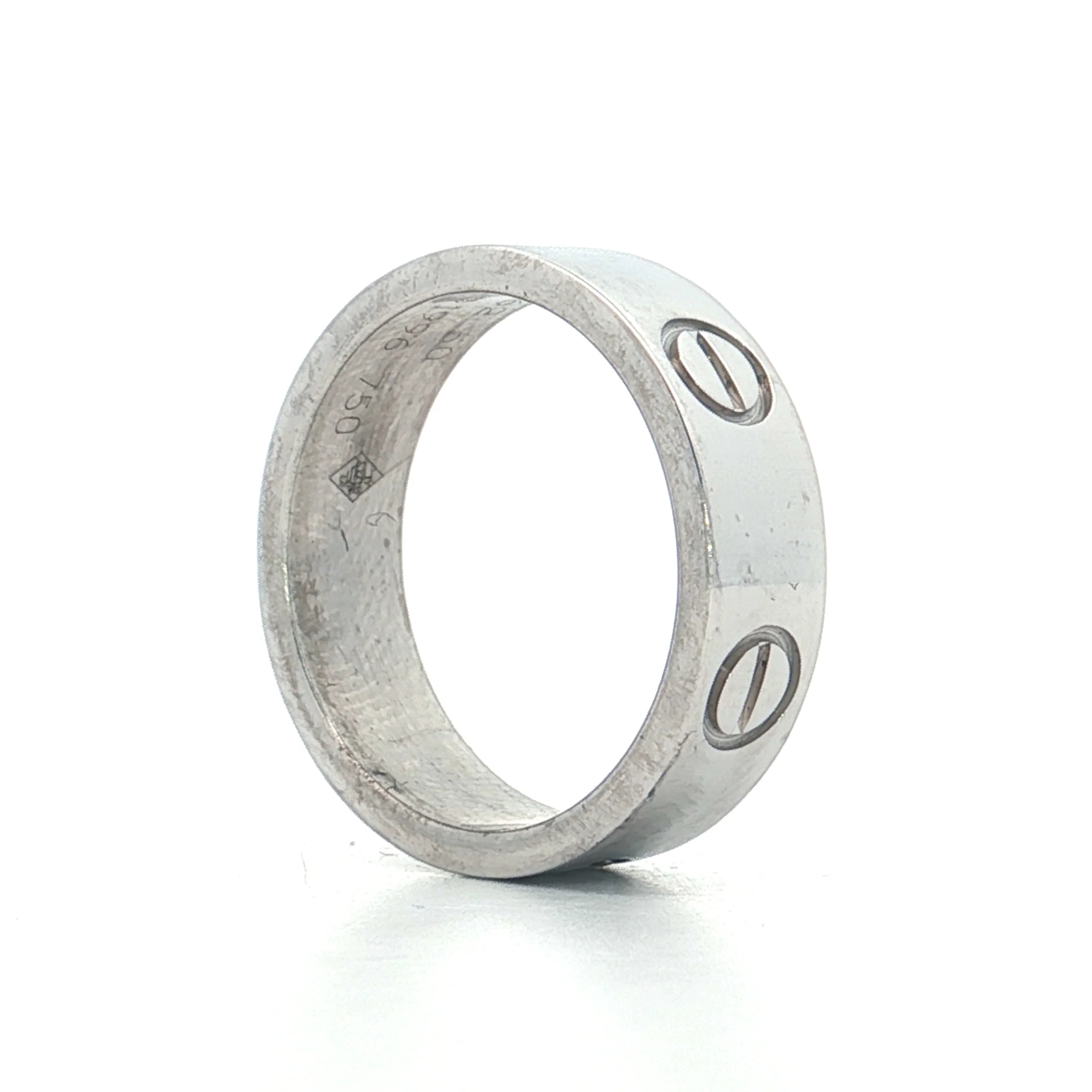 Cartier Love Ring in 18k White Gold - Image 6