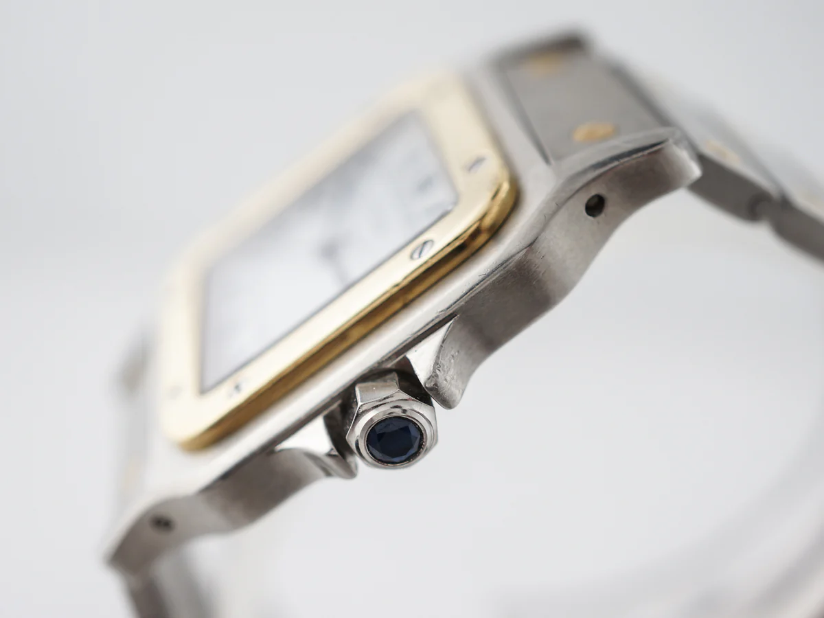 Cartier Santos Galbee 2961 Automatic Watch in 18k - Image 4