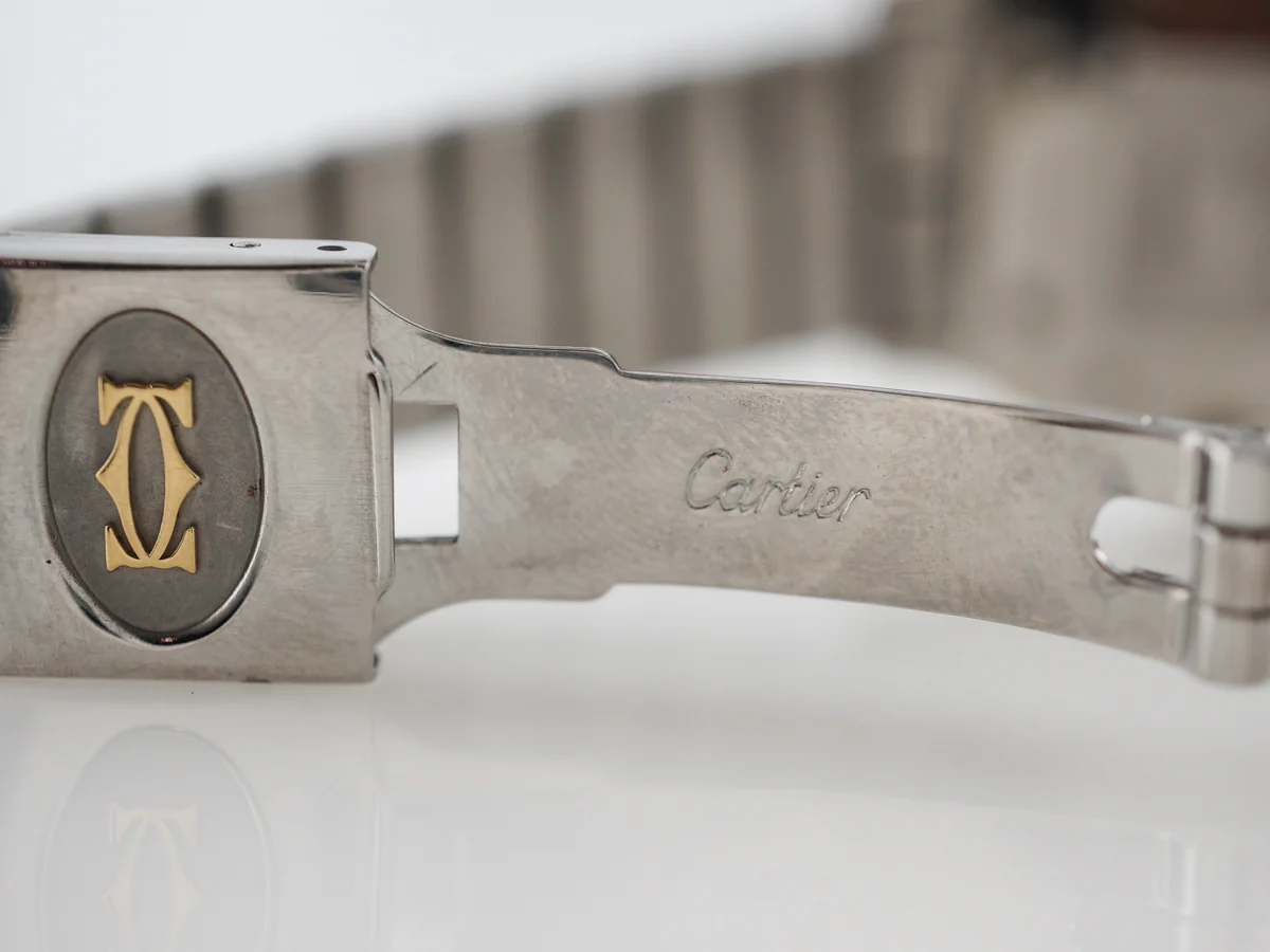Cartier Santos Galbee 2961 Automatic Watch in 18k - Image 6