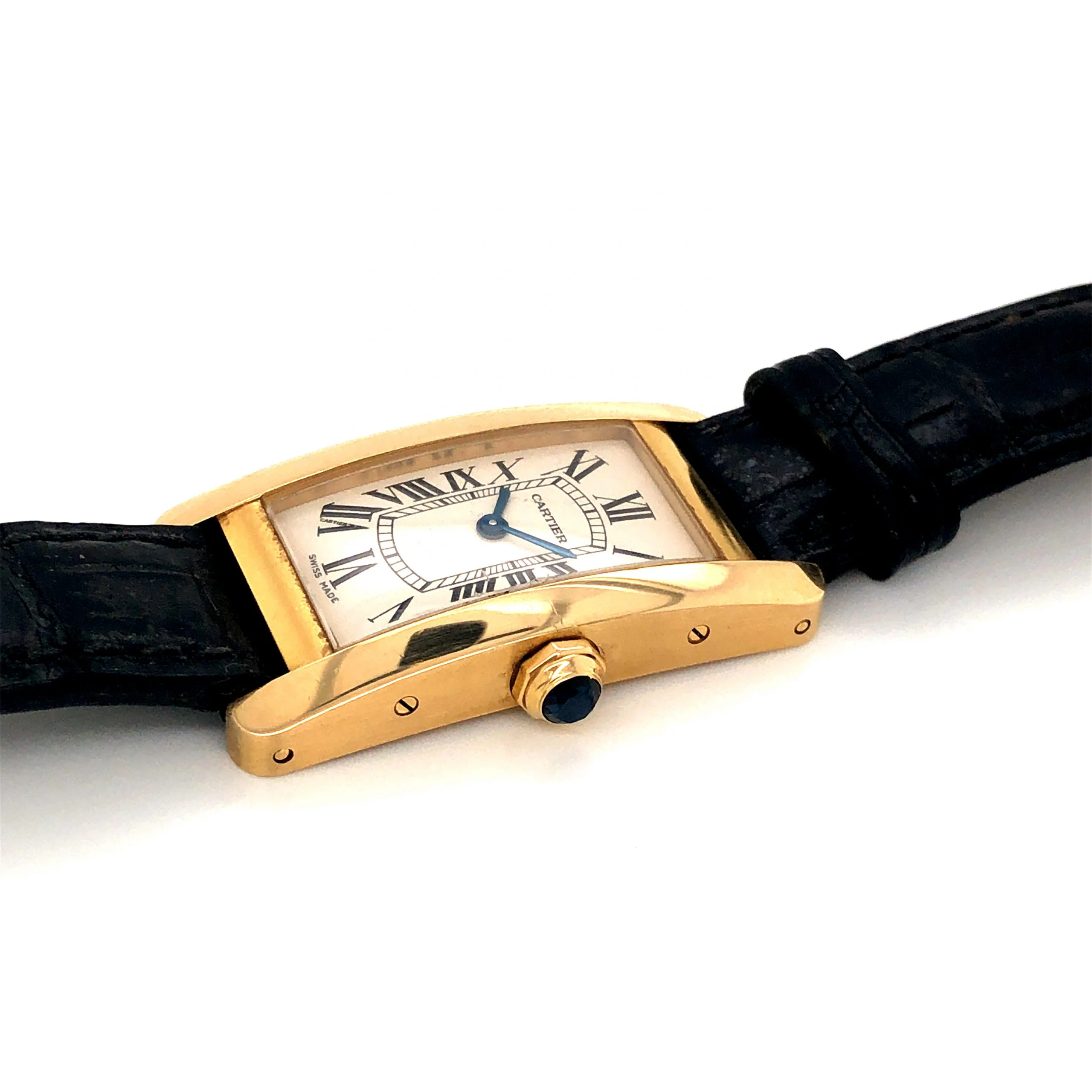 Cartier Tank Américaine Watch in 18k Yellow Gold - Image 3