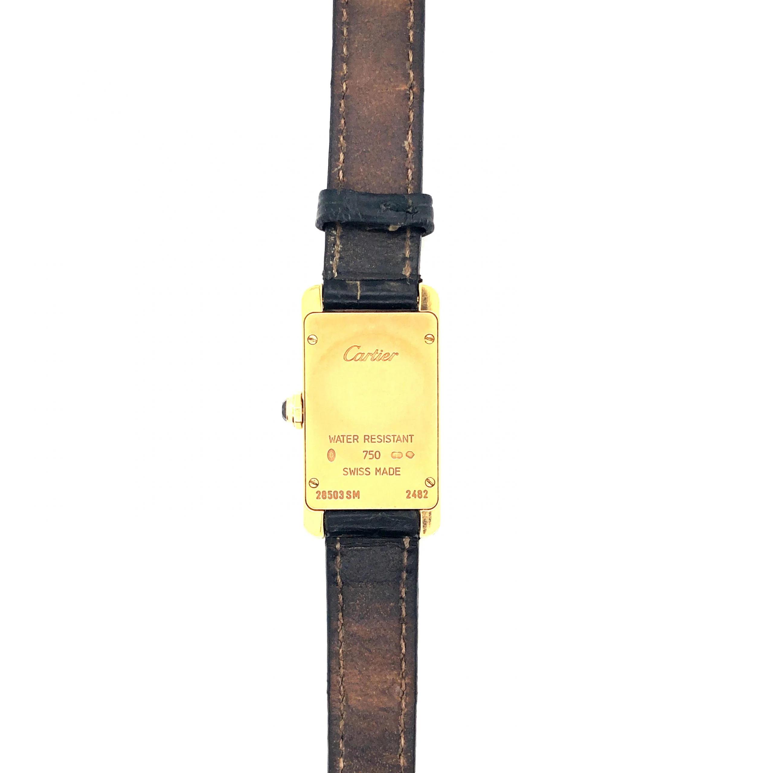 Cartier Tank Américaine Watch in 18k Yellow Gold - Image 4