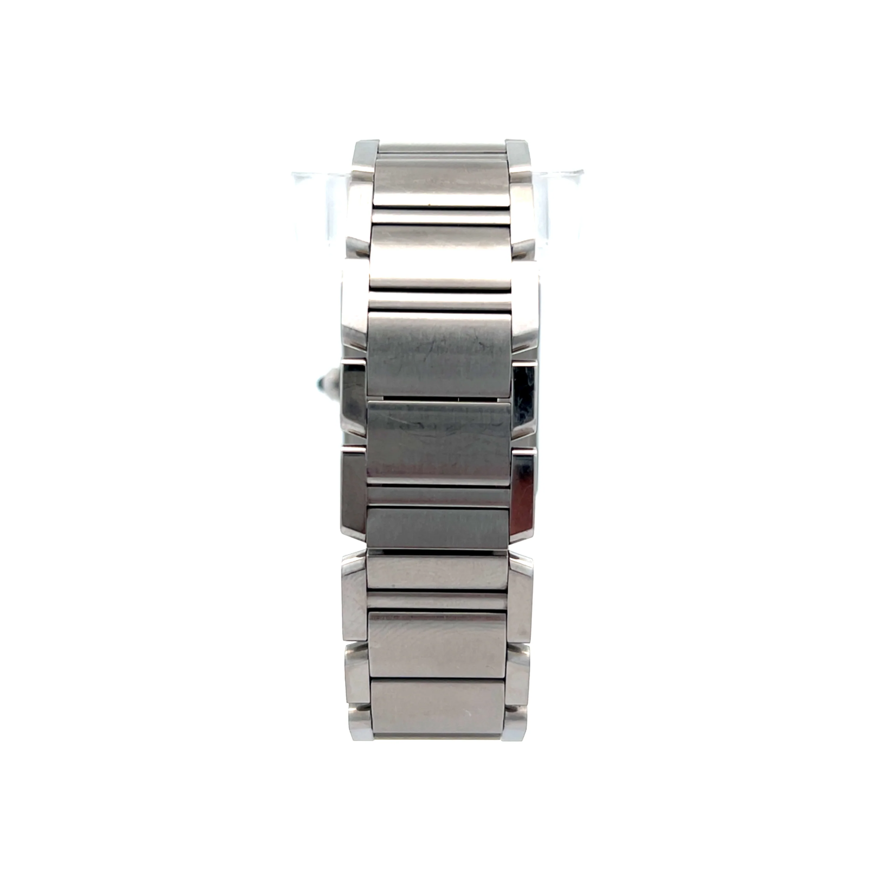 Cartier Tank Francaise Watch 2465 Stainless Steel - Image 4